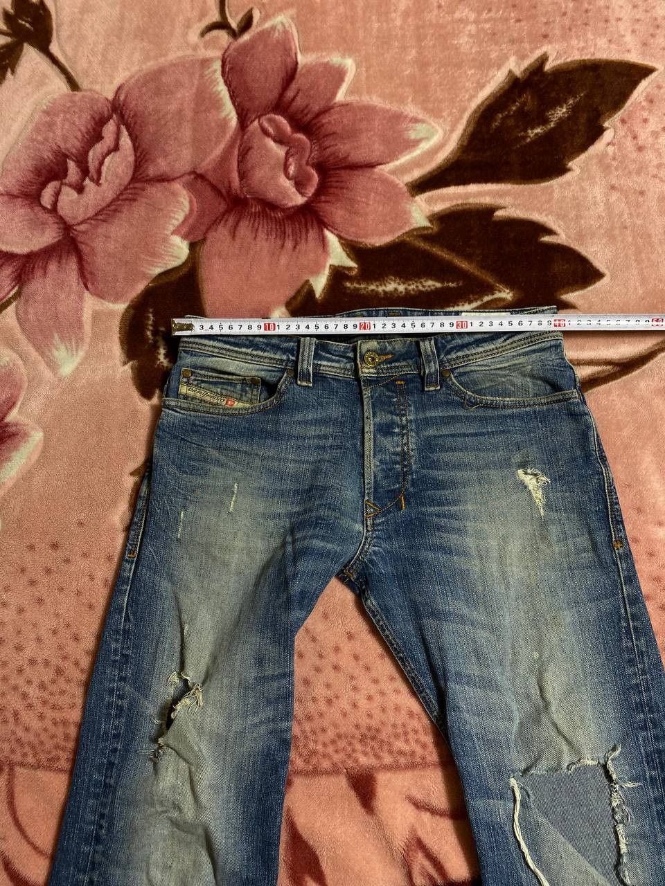 Diesel × Japanese Brand Diesel Safado Dirty Baggy Faded Jean Japan Avant Garde Style Size US 30 / EU 46 - 9 Thumbnail