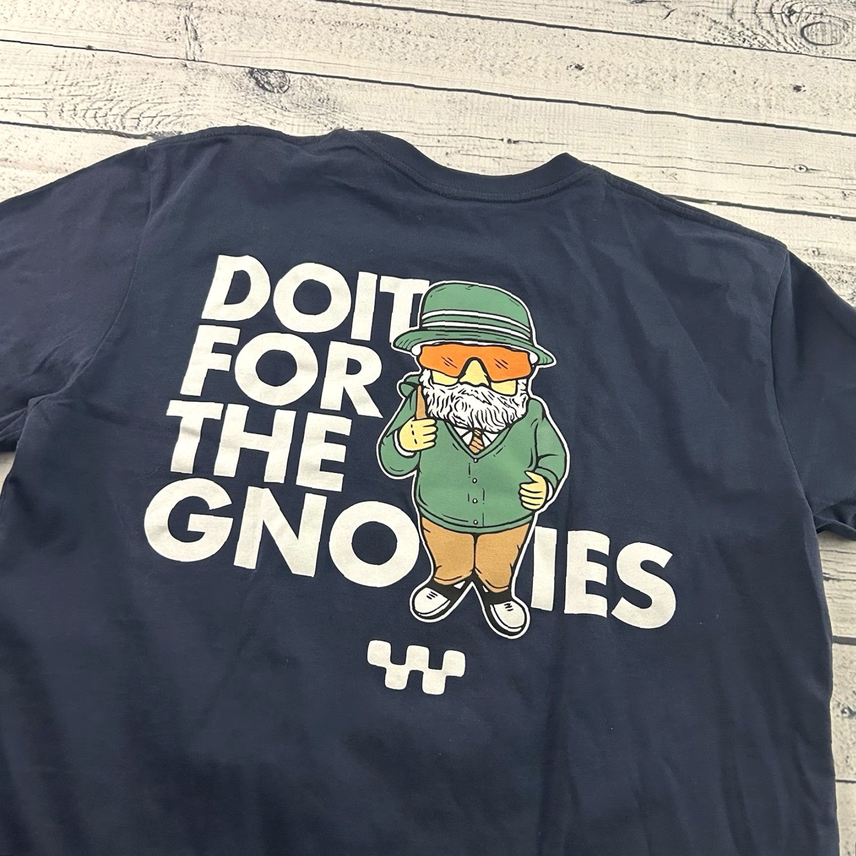 Vintage Devereux Golf Do It For The Gnomies Short Sleeve T Shirt Mens Small Blue Shirt Size US S / EU 44-46 / 1 - 6 Thumbnail