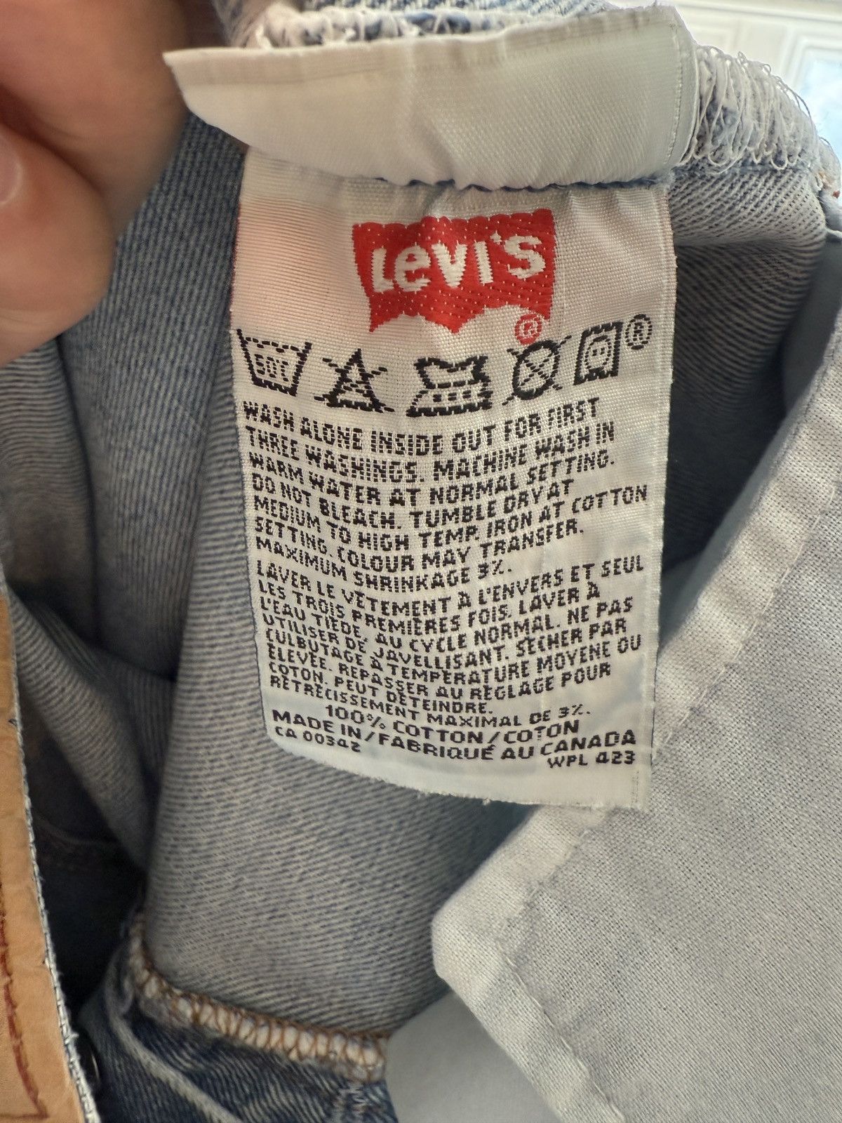 Levi's 90s Levis 501 Size US 33 - 4 Thumbnail
