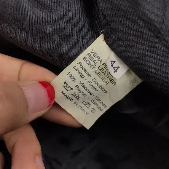 Other Vtg 80’ KIKKALLEGRA ITALY Leather Parka Trench Coat Jacket Size S / US 4 / IT 40 - 5 Thumbnail