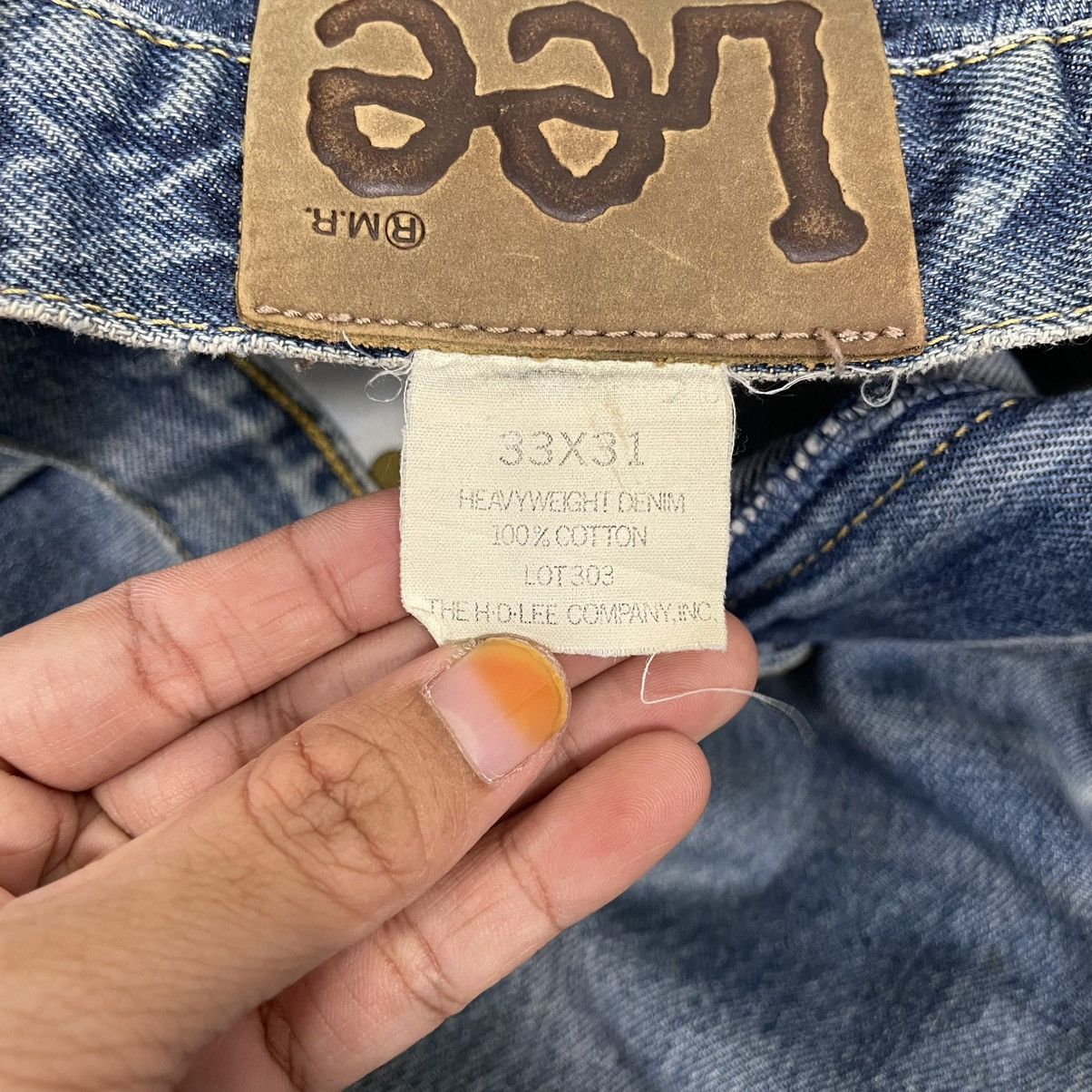 Lee Vtg Lee Rider Denim Jeans Size US 33 - 20 Thumbnail