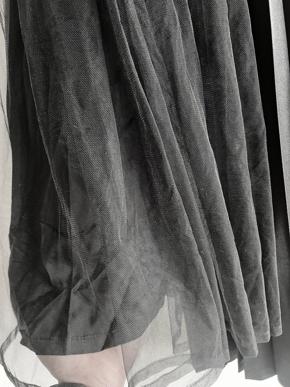Comme des Garcons Comme des Garçons Noir Kei Ninomiya Sheer Tulle Pleat Skirt Size 25" / US 0 / IT 36 - 10 Thumbnail