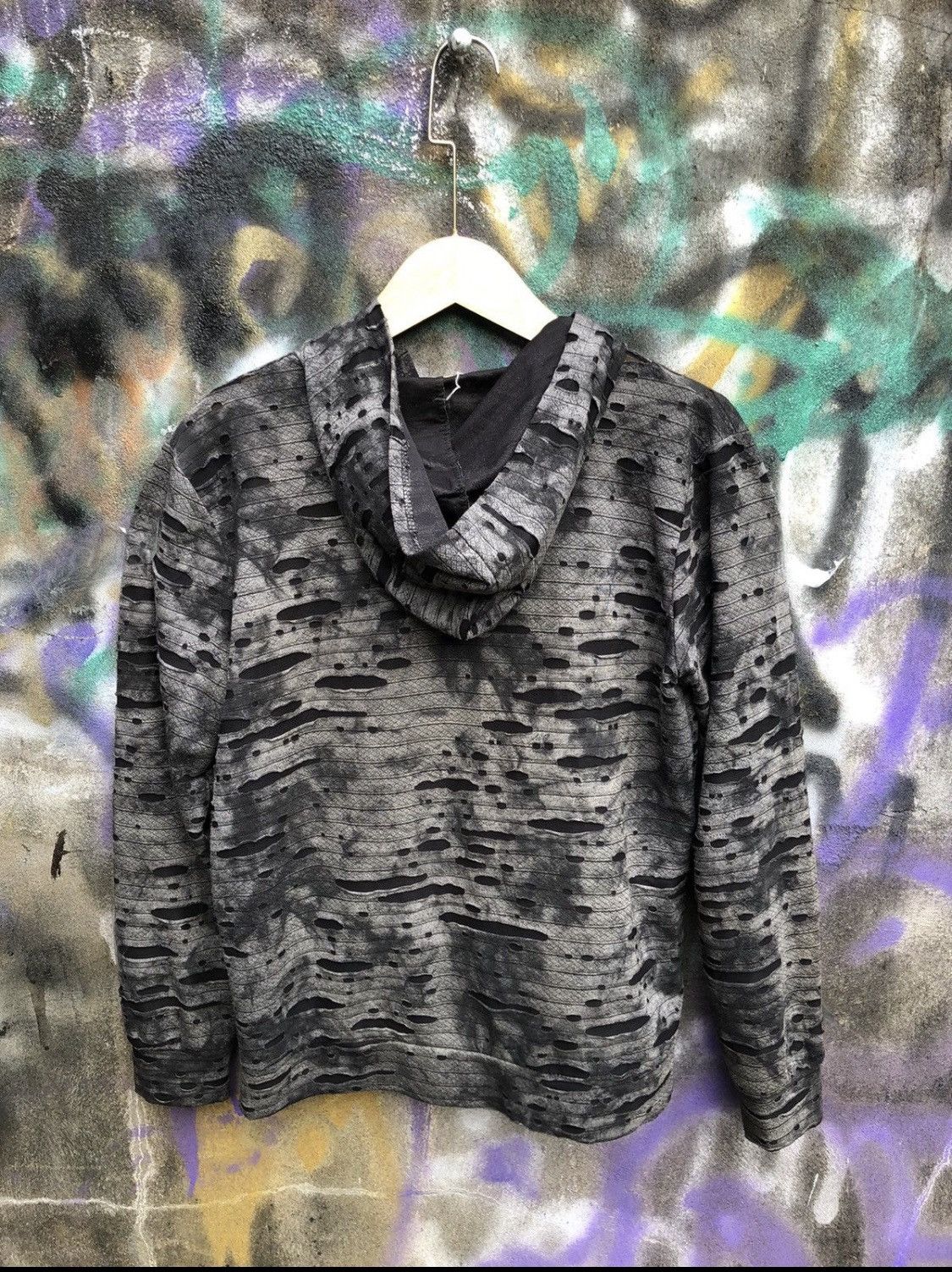 If Six Was Nine × Japanese Brand × KMRii Hoodie unknow brand distressed punk style Size US L / EU 52-54 / 3 - 2 Thumbnail