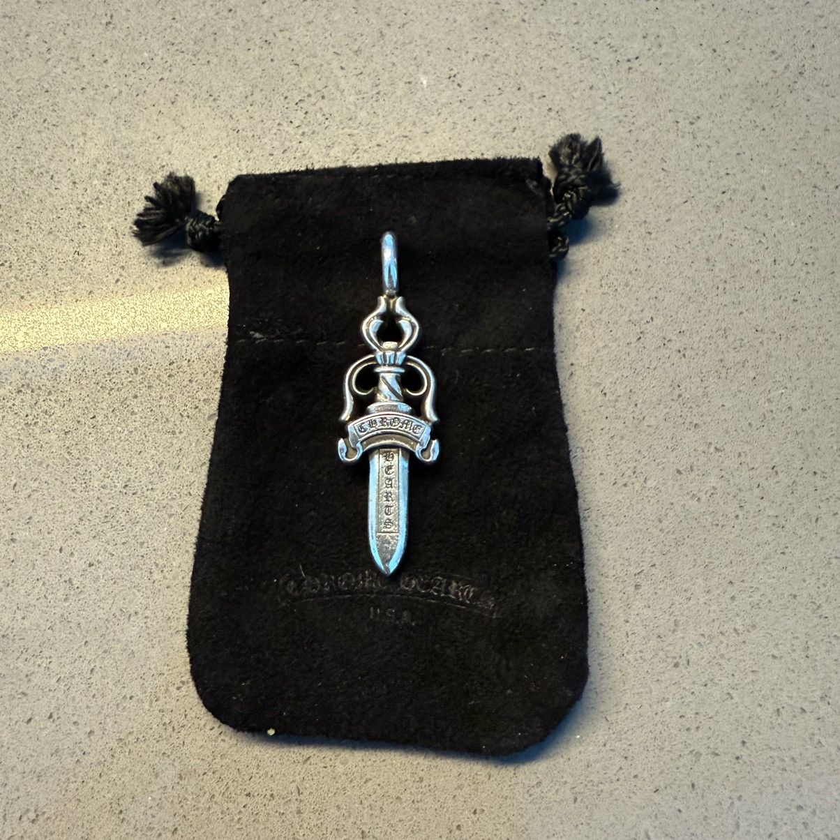 Chrome Hearts Double Dagger Pendant
