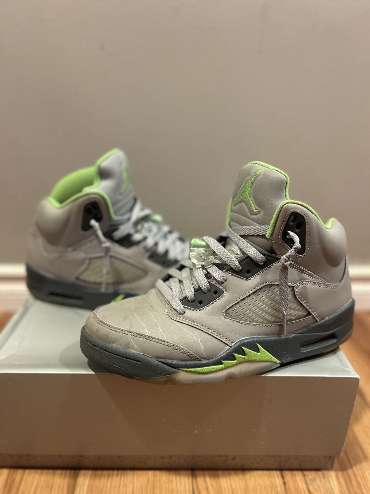 Jordan Brand Air Jordan 5 ‘Green Bean’ Size US 8.5 / EU 41-42 - 1 Thumbnail