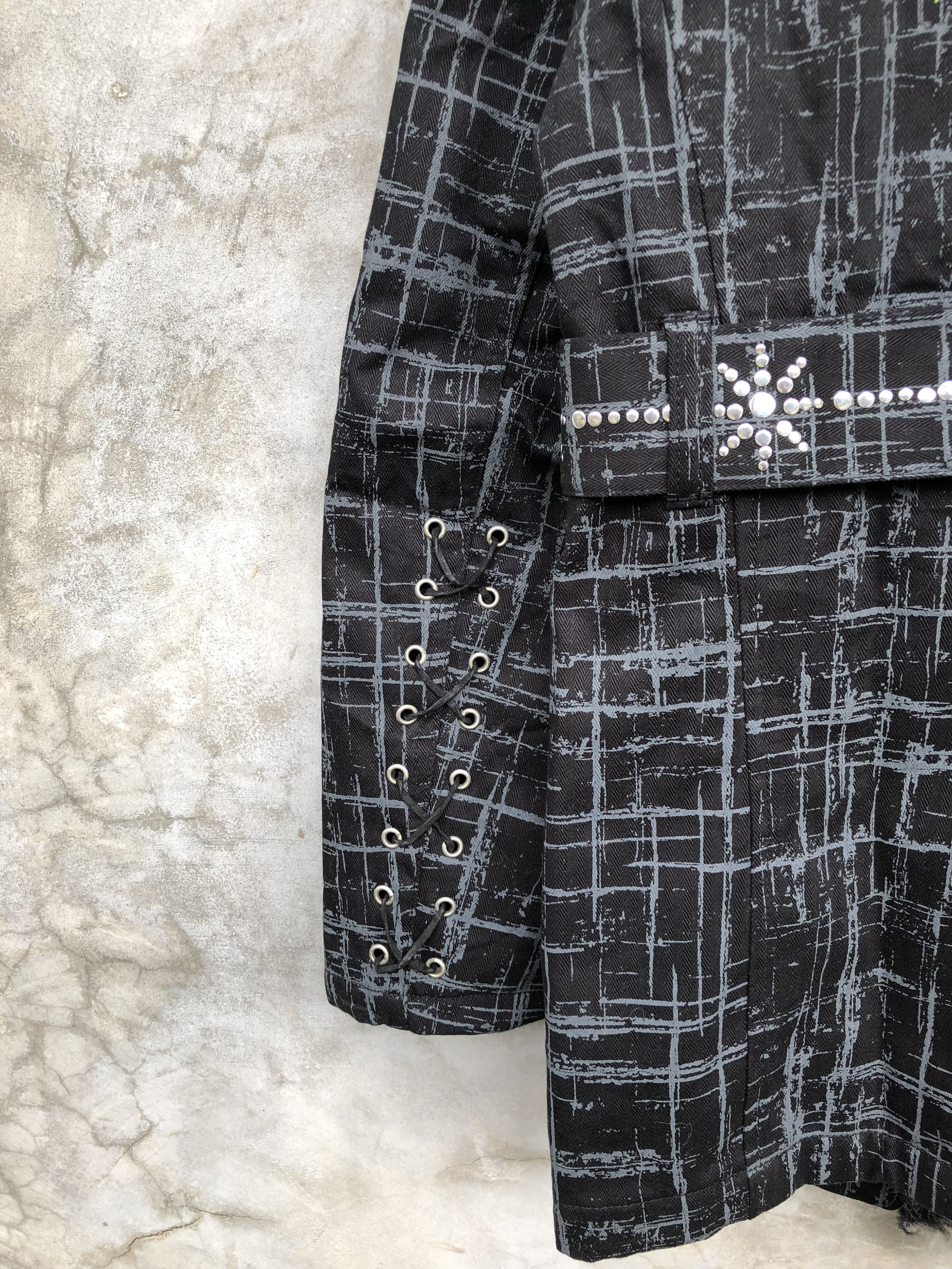 Beauty Beast Euphuistic Punk Fur jacket/Coat With Belt ifsixwasnine lgb s Size US L / EU 52-54 / 3 - 10 Thumbnail
