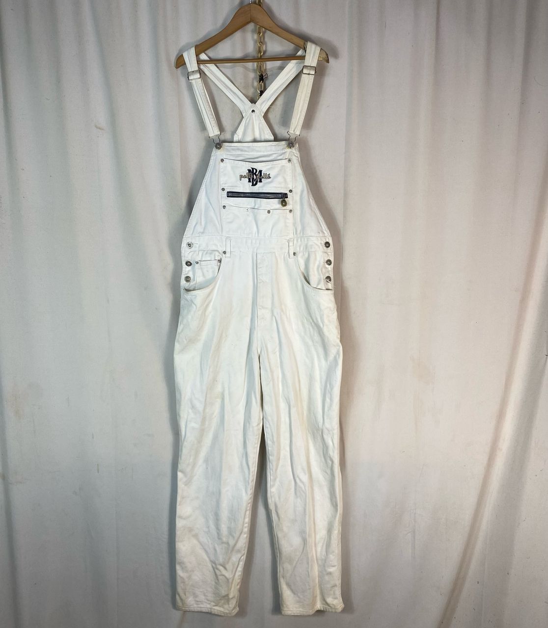 Marc Buchanan × Pelle Pelle Pelle Pelle coverall jeans by marc Buchanan Size US 36 / EU 52 - 20 Thumbnail