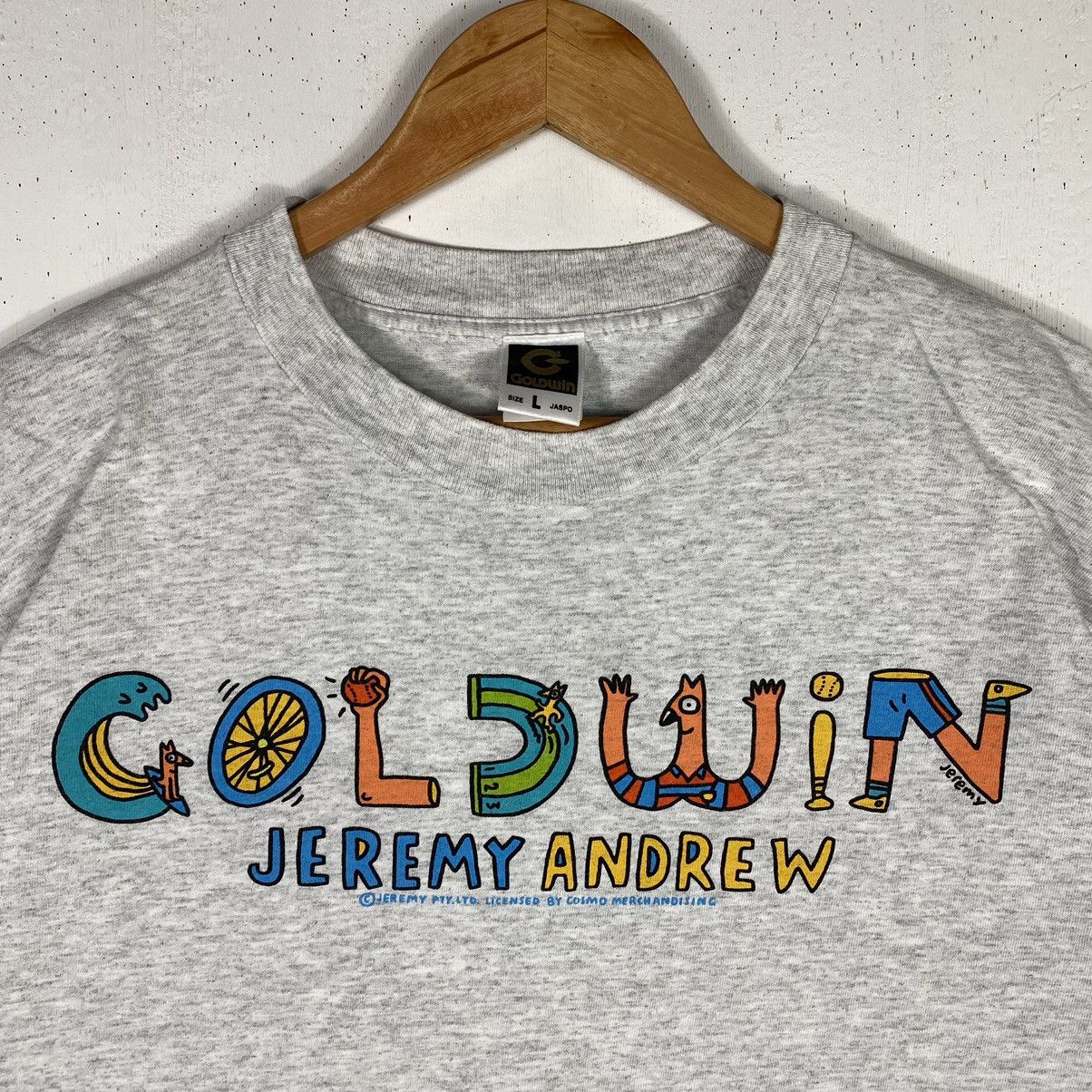 Goldwin × Japanese Brand × Vintage VINTAGE 90's GOLDWIN JEREMY ANDREW ART TEE Size US L / EU 52-54 / 3 - 3 Thumbnail