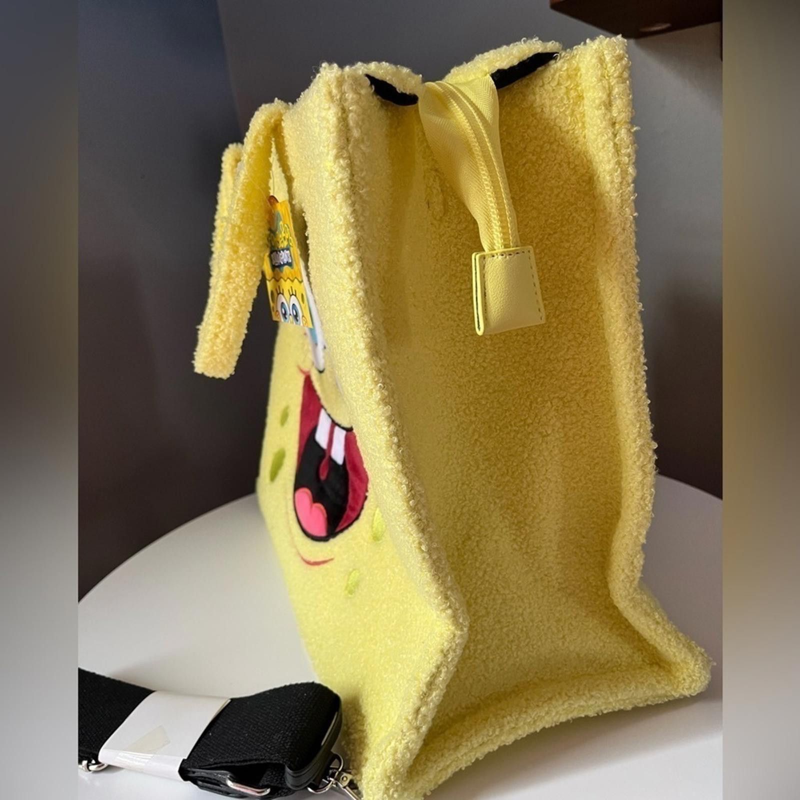 Nickelodeon Spongebob Large Weekender Tote Bag NWT Size ONE SIZE - 4 Thumbnail