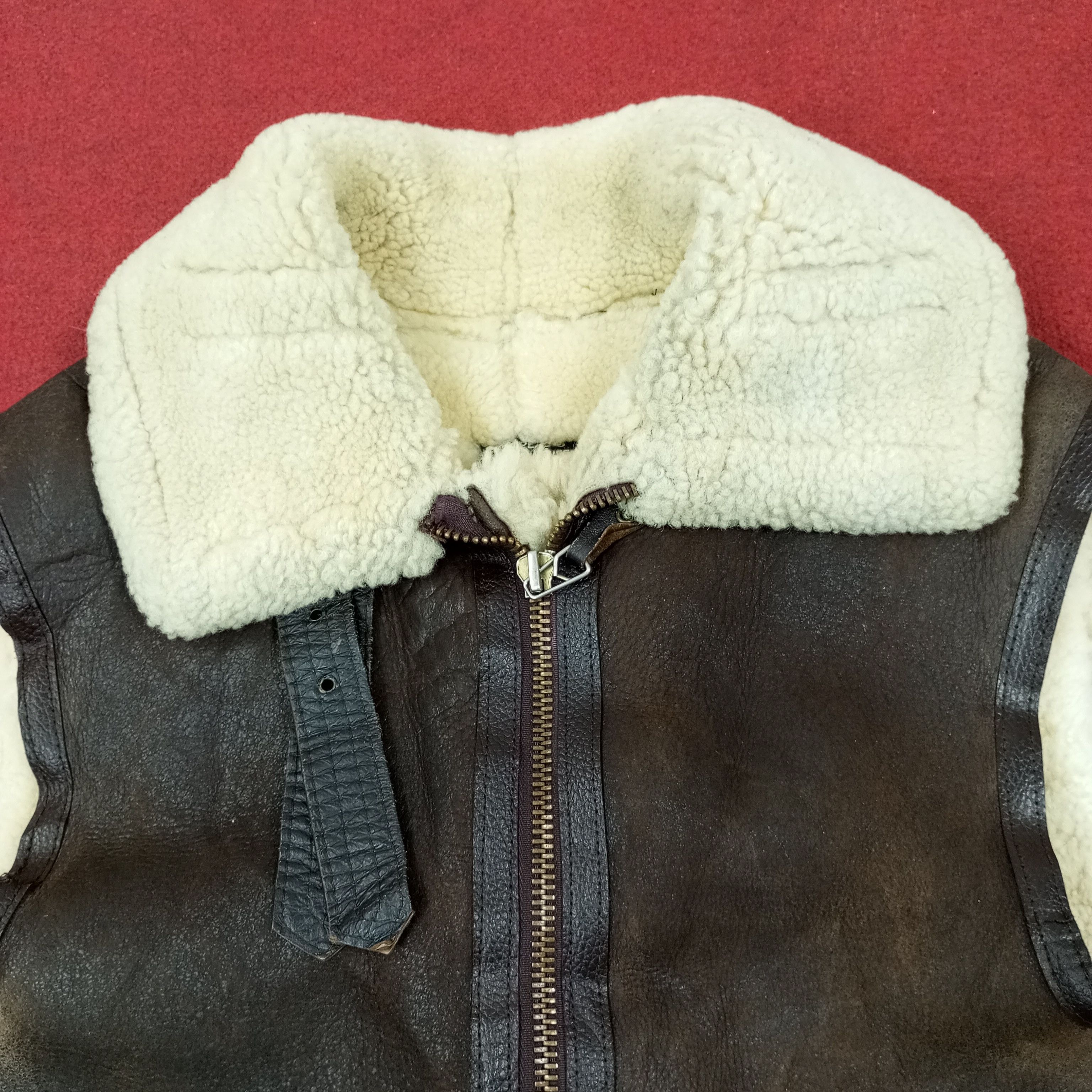 Avirex Avirex USA New York Leather Vest Jacket c236n4 Size US S / EU 44-46 / 1 - 2 Thumbnail