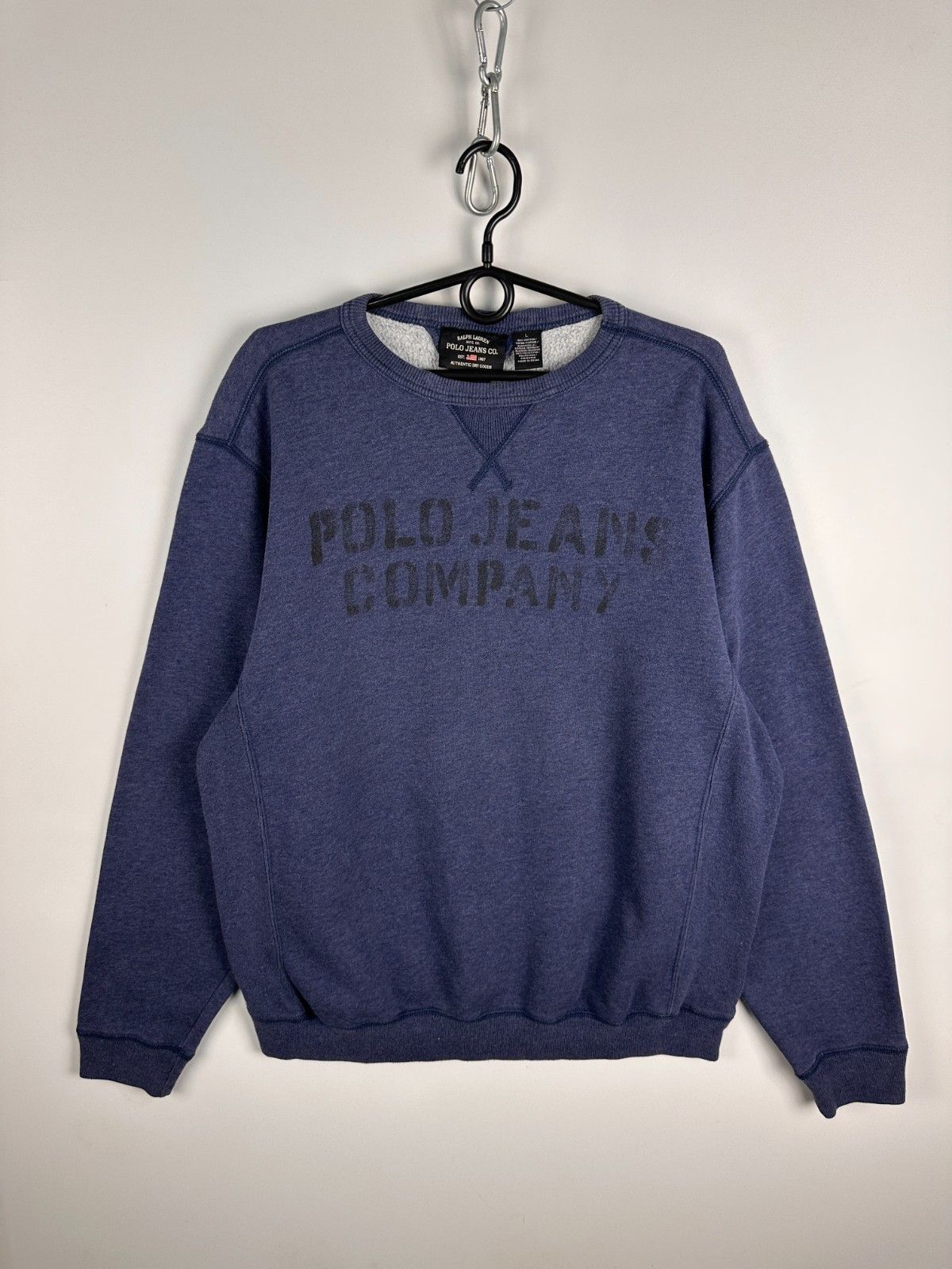 Ralph Lauren Vintage Ralph Lauren Polo Jeans Company Sweatshirt Mens L Size US L / EU 52-54 / 3 - 1 Thumbnail