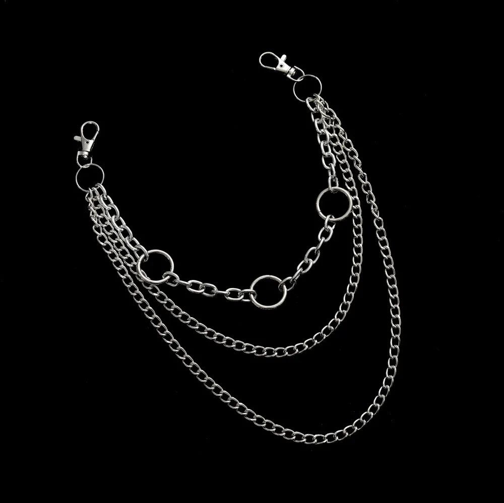Jewelry Three-Layered Wallet Waist Pants Key Chain Size ONE SIZE - 2 Thumbnail