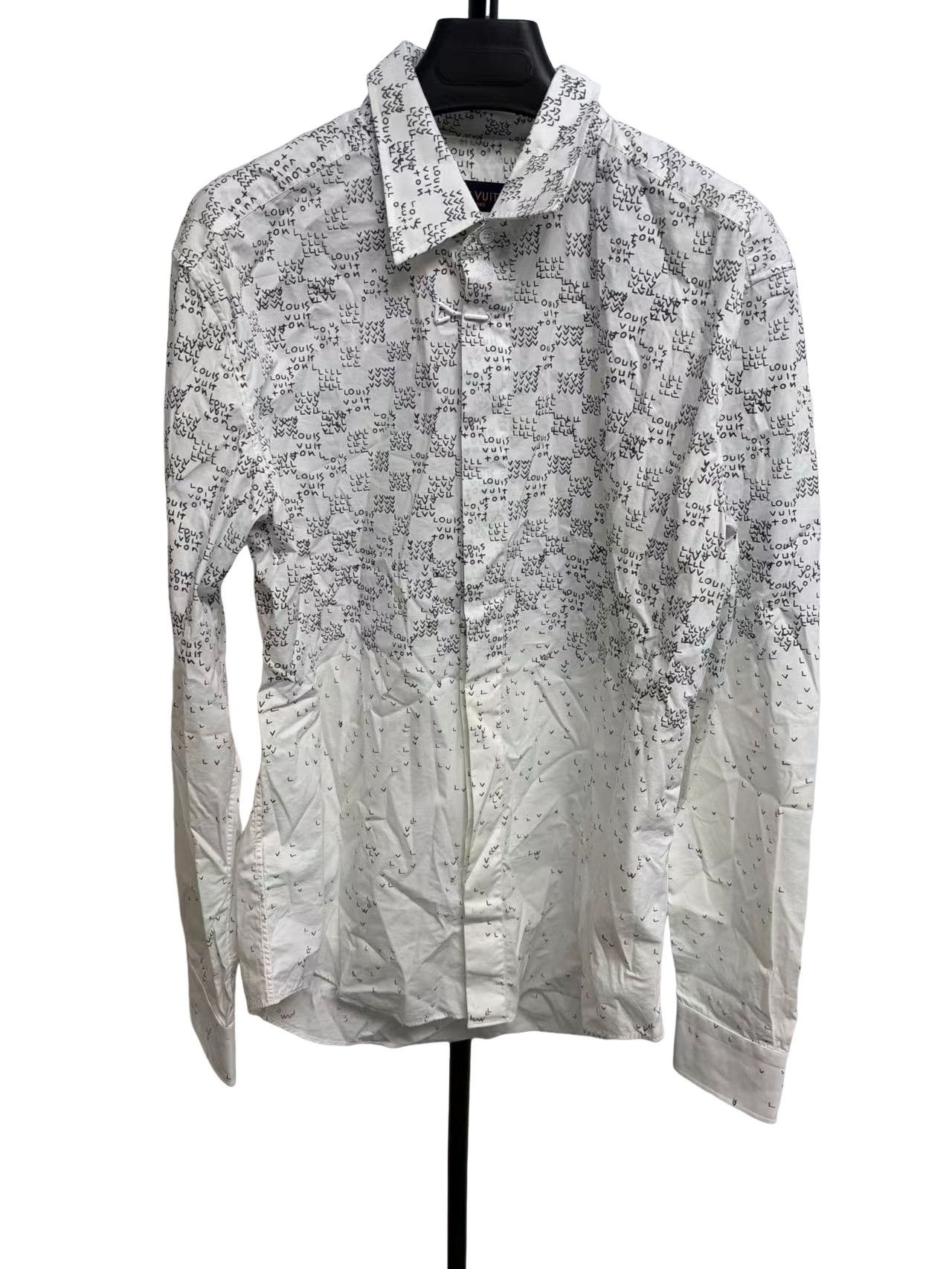 Louis Vuitton Louis Vuitton Monogram Print Shirt Size L Size US L / EU 52-54 / 3 - 1 Thumbnail
