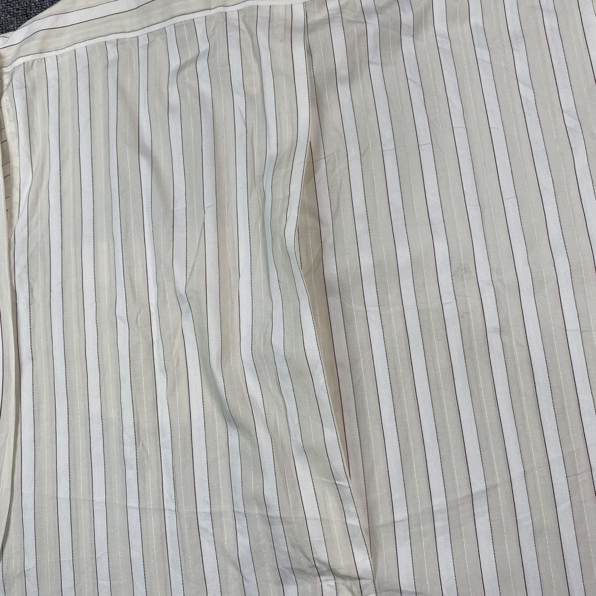 Issey Miyake Vintage issey miyake stripe Shirt button Size US L / EU 52-54 / 3 - 6 Thumbnail