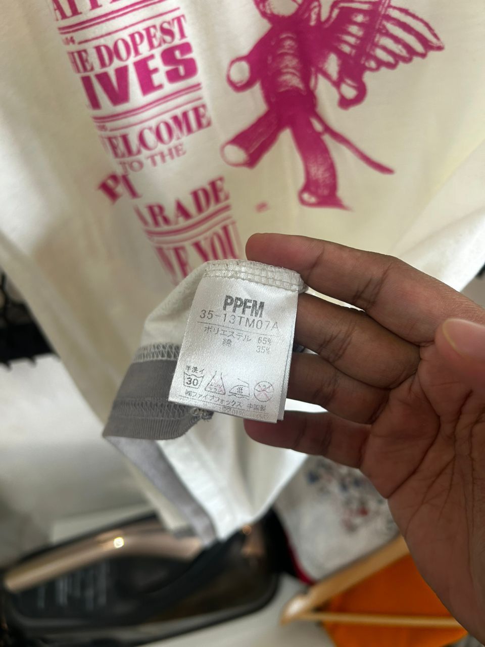 Hysteric Glamour Japanese PPFM Punkuma Tees Size US M / EU 48-50 / 2 - 6 Thumbnail