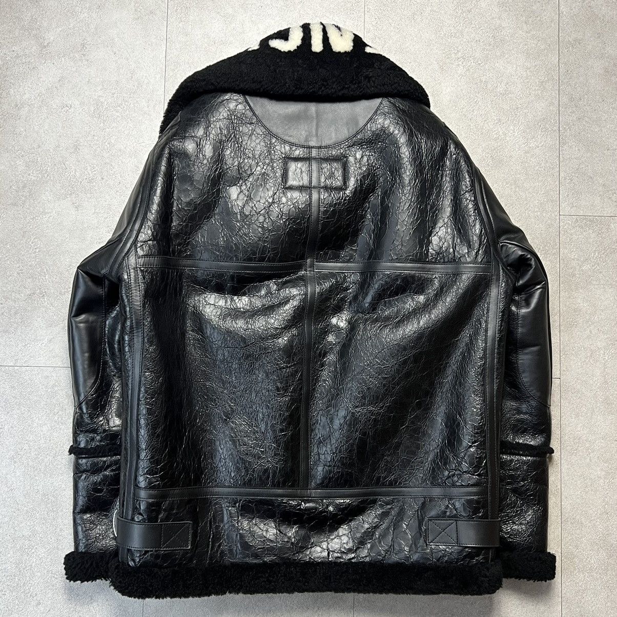 Balenciaga New Balenciaga, The Bombardier Shearling Jacket Size US M / EU 48-50 / 2 - 4 Thumbnail