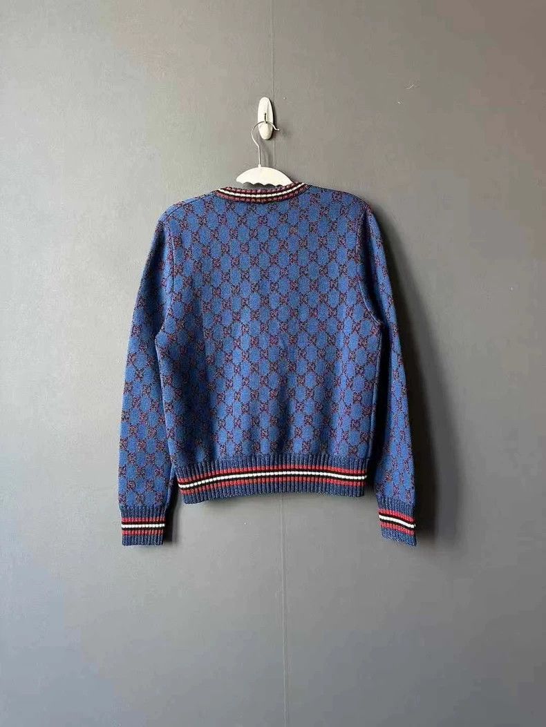 Gucci Gucci Full-printed cardigan sweater 2502-Nextarrow Size L / US 10 / IT 46 - 2 Thumbnail
