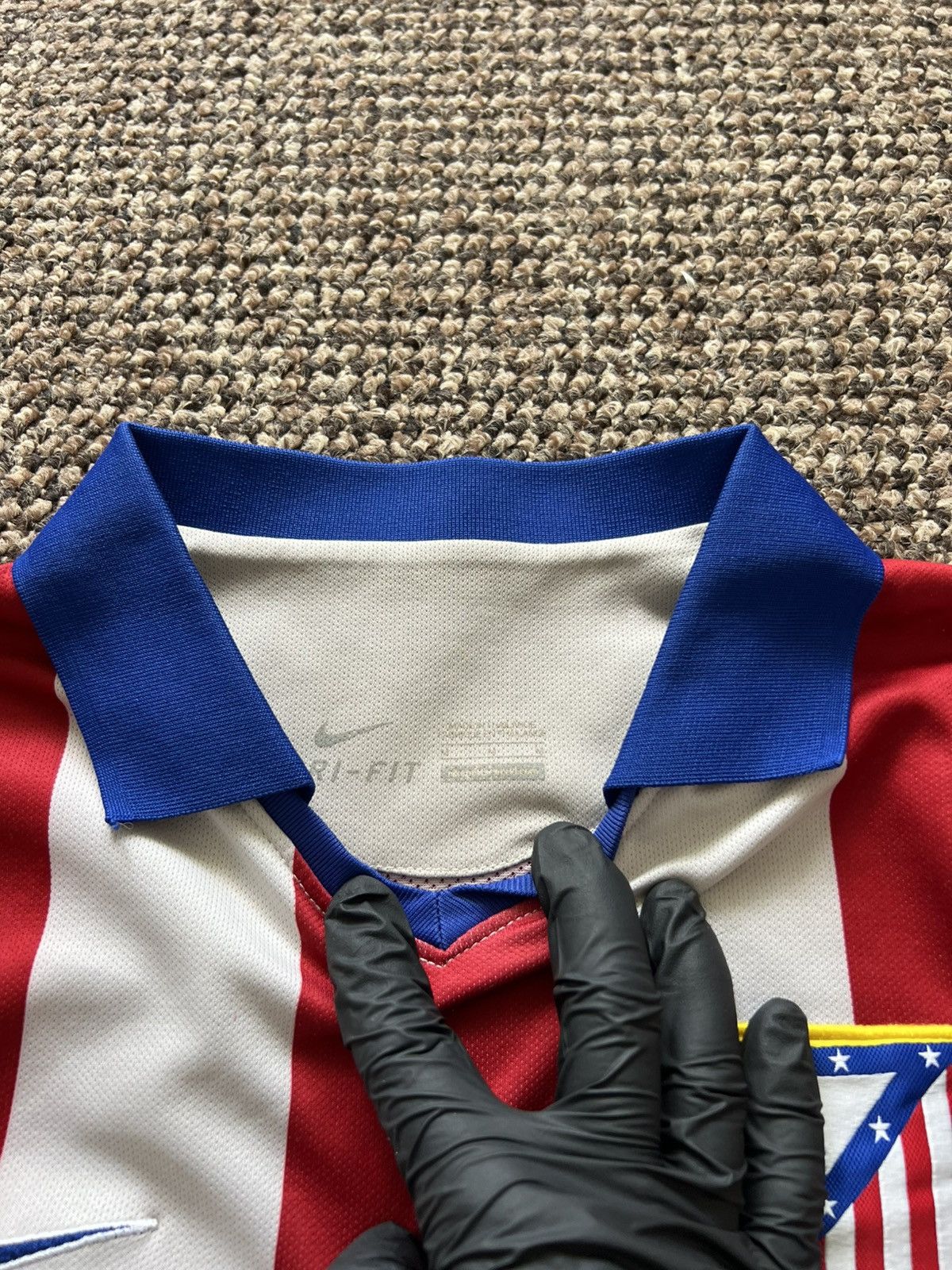 Nike Atletico Madrid 2014 Home Football Shirt Nike Vintage Size US M / EU 48-50 / 2 - 6 Thumbnail