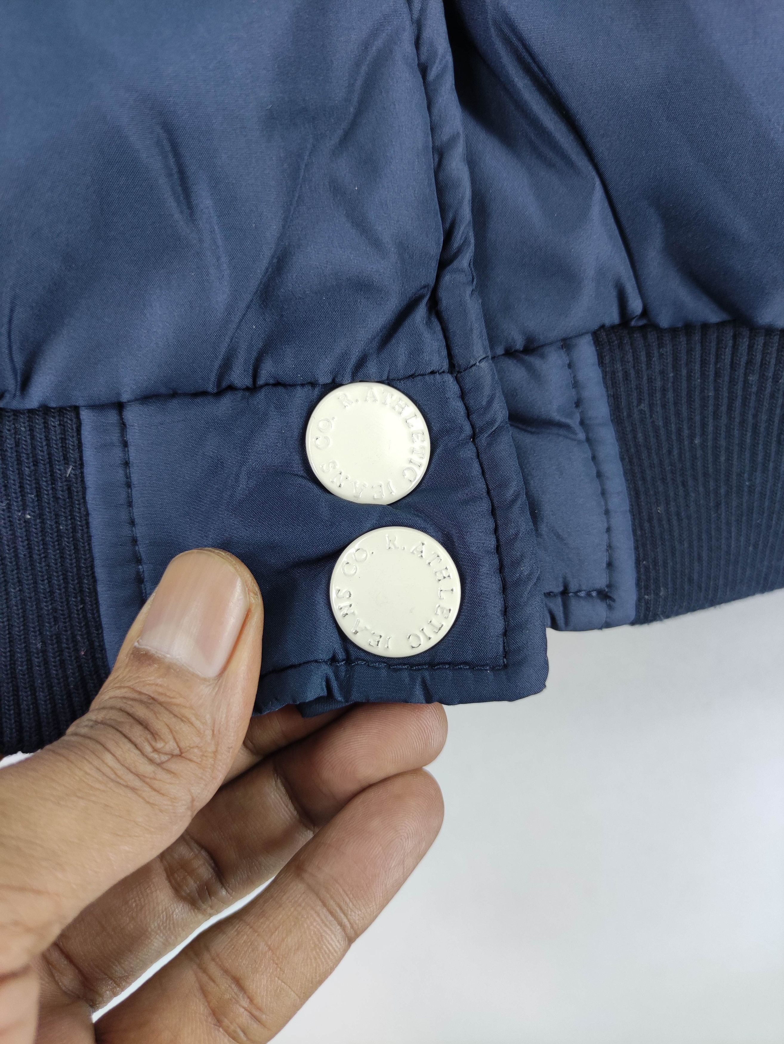 Japanese Brand Vintage R.Athletic Varsity Puffer Jacket Snap Button Size US S / EU 44-46 / 1 - 4 Thumbnail