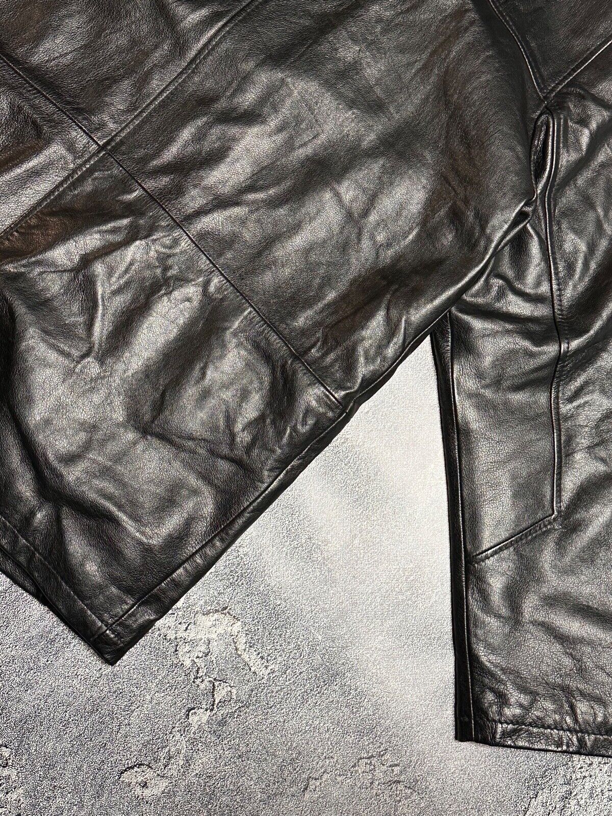 camel active Camel Active men's leather jacket 54 Size US XXL / EU 58 / 5 - 7 Thumbnail