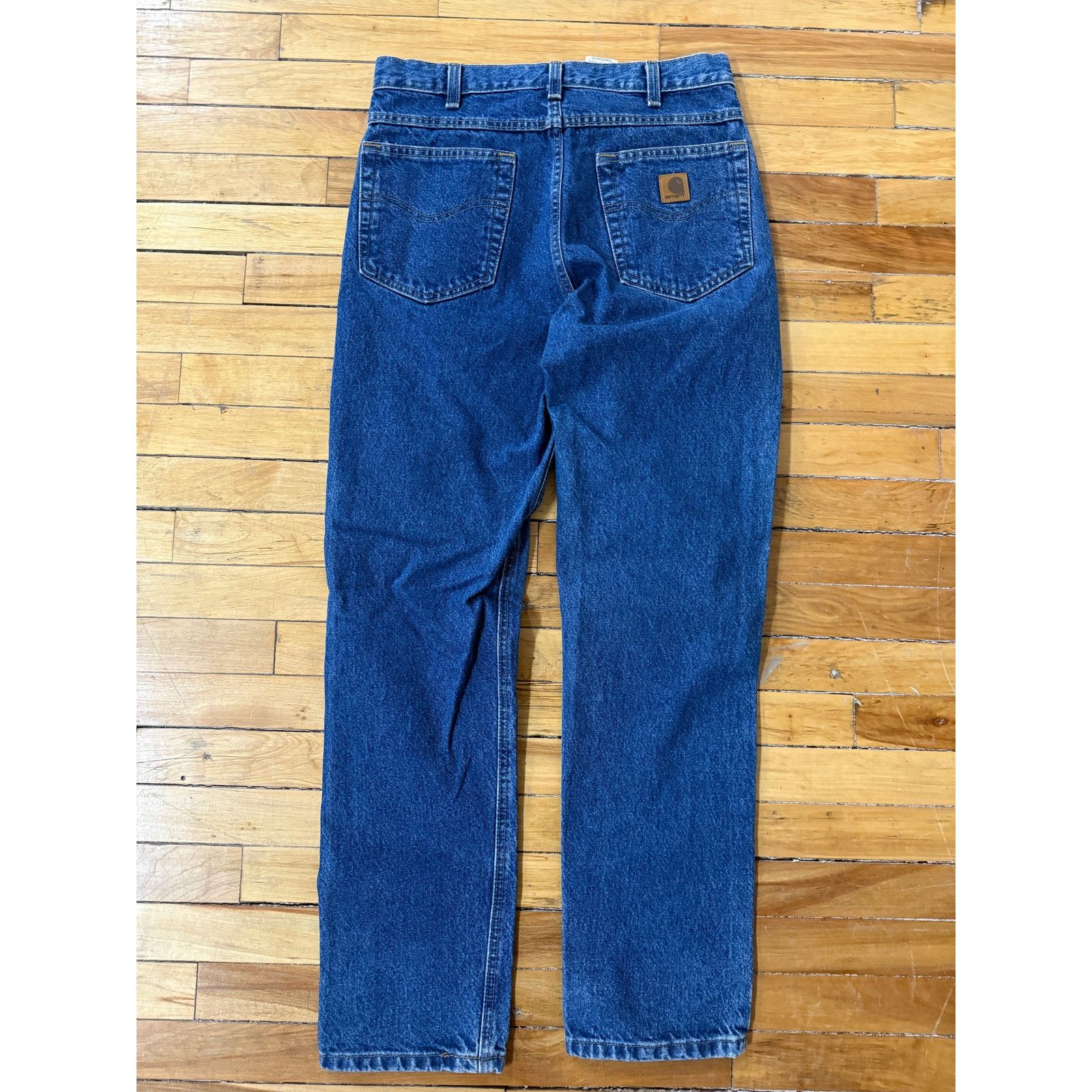 Vintage Vintage Carhartt Work Wear Traditional Fit Denim 32W B18 Size US 32 / EU 48 - 2 Thumbnail