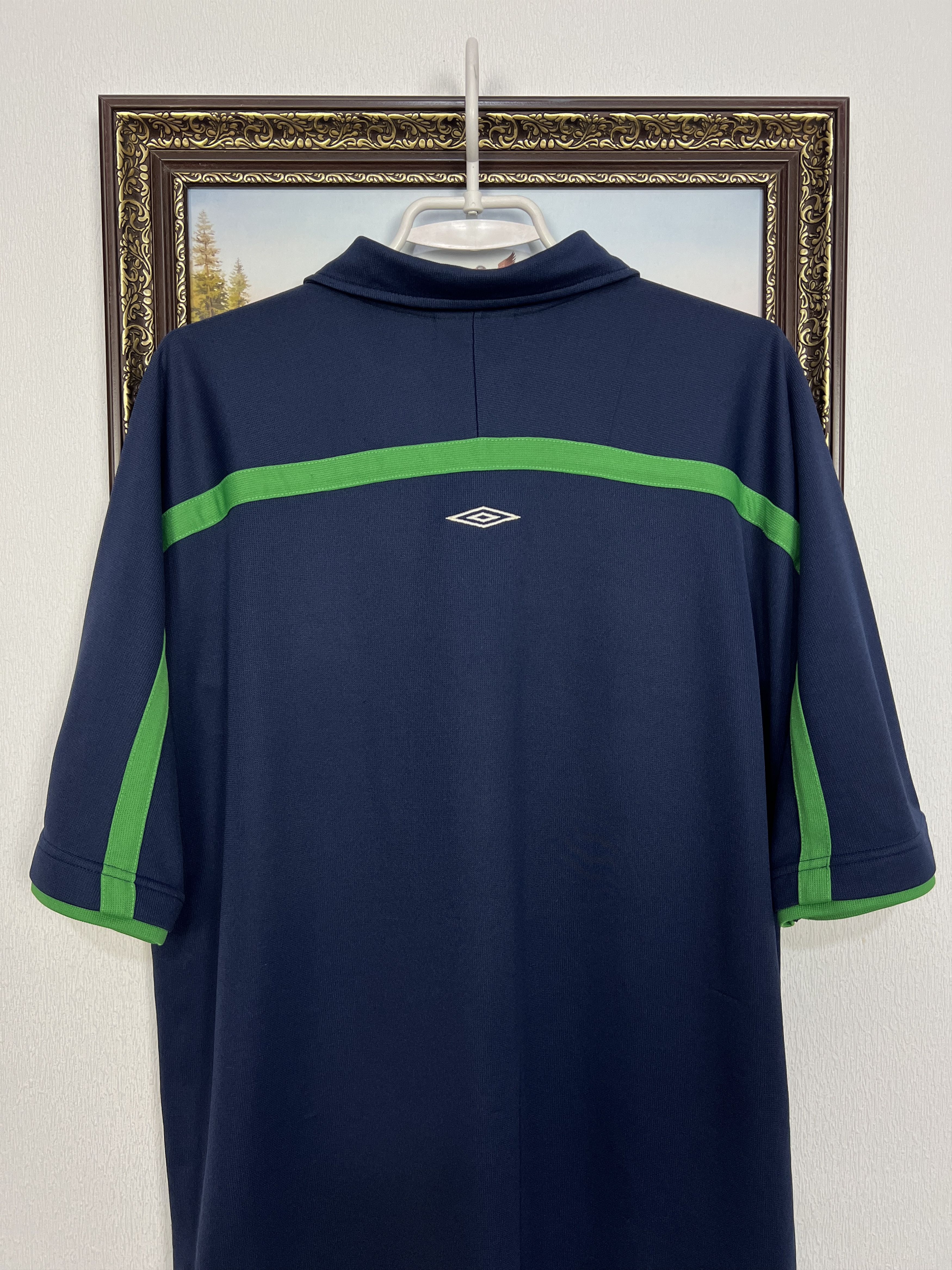 Umbro Vintage St Etienne Football Shirt Train Polo Soccer Jersey Size US XL / EU 56 / 4 - 9 Thumbnail