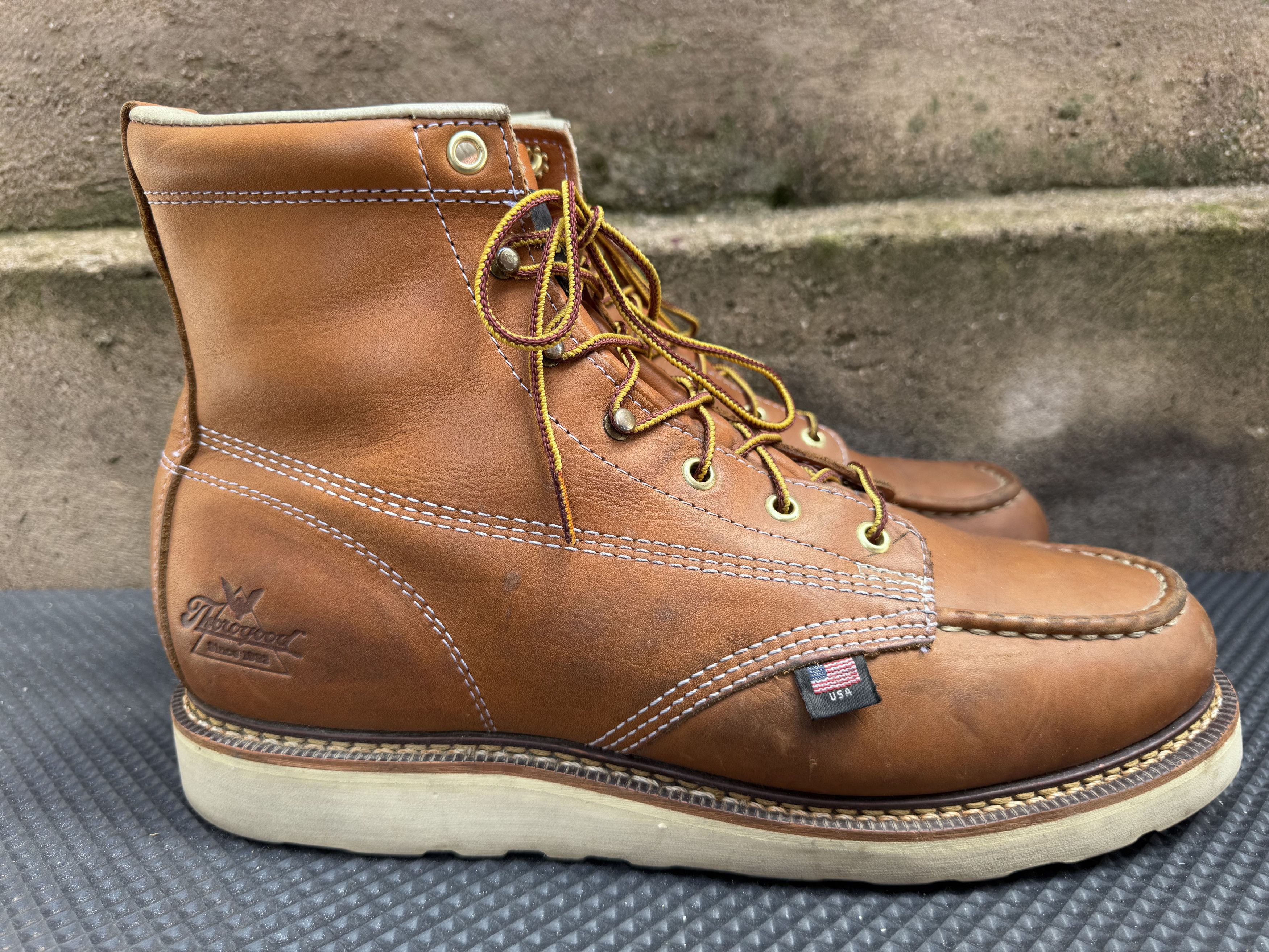 Thorogood Thorogood 804-4200 American Heritage 6” Work Boots Size US 11 / EU 44 - 5 Thumbnail