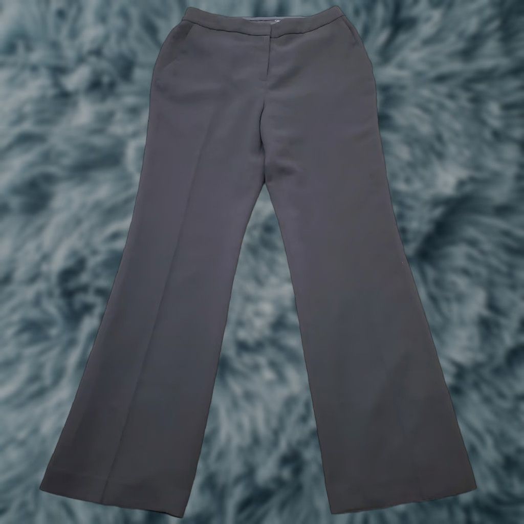 Calvin Klein Calvin Klein Dress Pants Womens Size 6 Black Flat Front Bootcut Formal Pants Ladies 6 Black Calvin Klein Dress Pants Women Boots Boots? Size 28" / US 6 / IT 42 - 1 Thumbnail