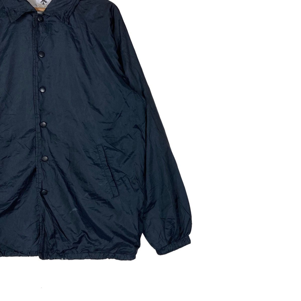 Descente Vintage Descente Plain Snap Button Light Jacket Size US S / EU 44-46 / 1 - 3 Thumbnail
