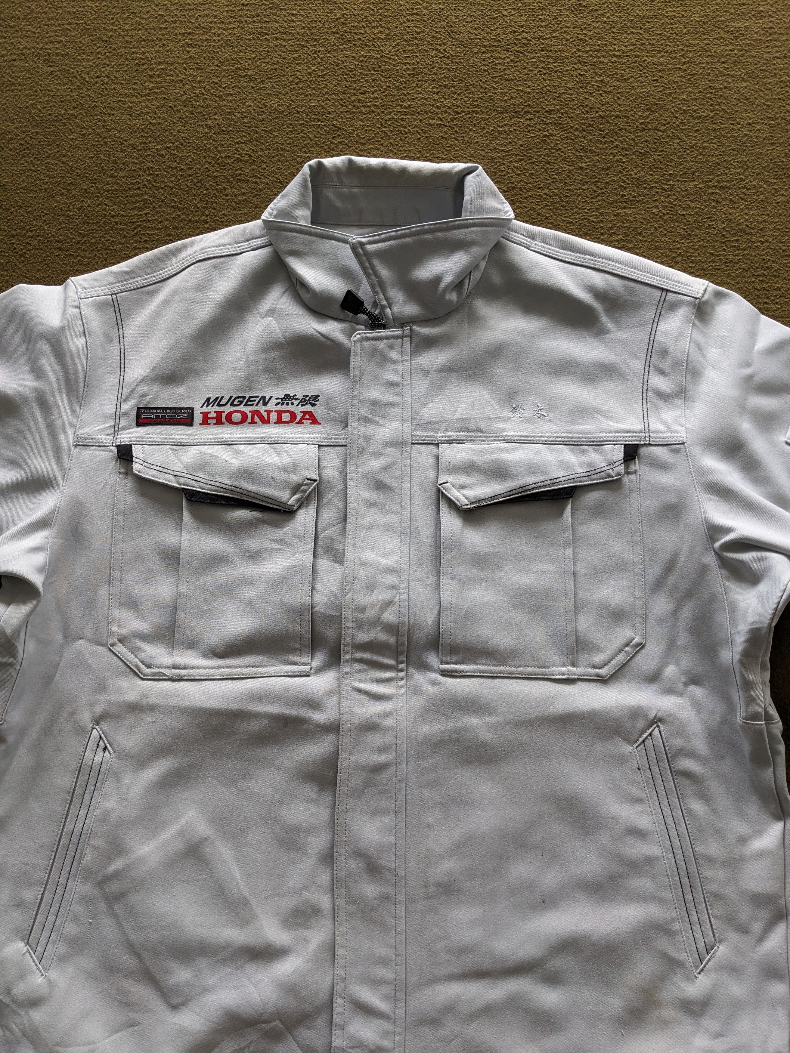 Vintage Vintage MUGEN HONDA Racing Uniform Workers Custom Jacket Size US L / EU 52-54 / 3 - 4 Thumbnail