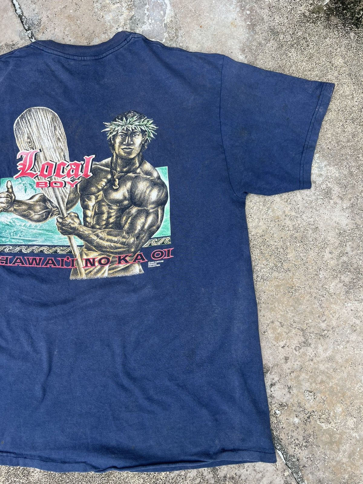 Vintage Vintage Y2K Harley Davidson Local Boy Hawaii Tee Size US L / EU 52-54 / 3 - 14 Thumbnail