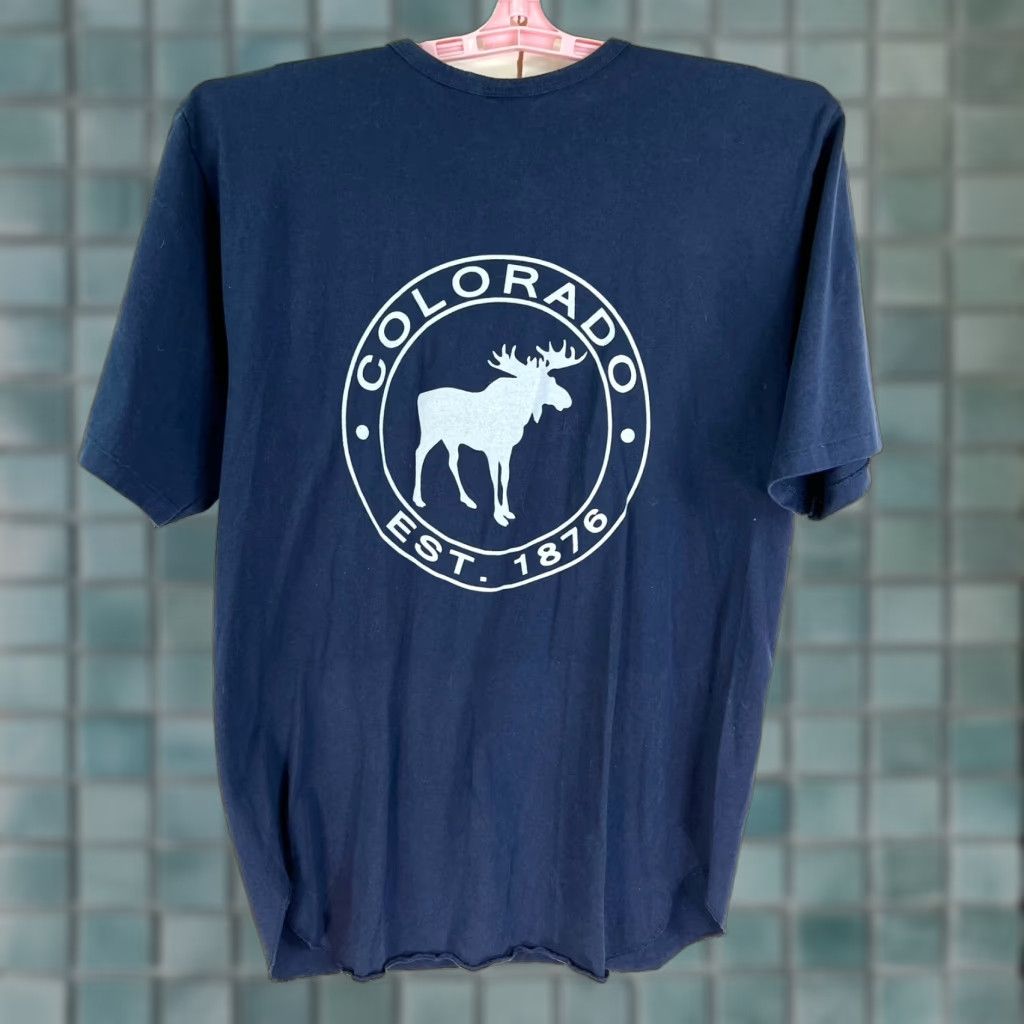 Vintage VINTAGE Eagle USA Polo Mens L Blue Nature Logo Shirt Size US L / EU 52-54 / 3 - 1 Thumbnail