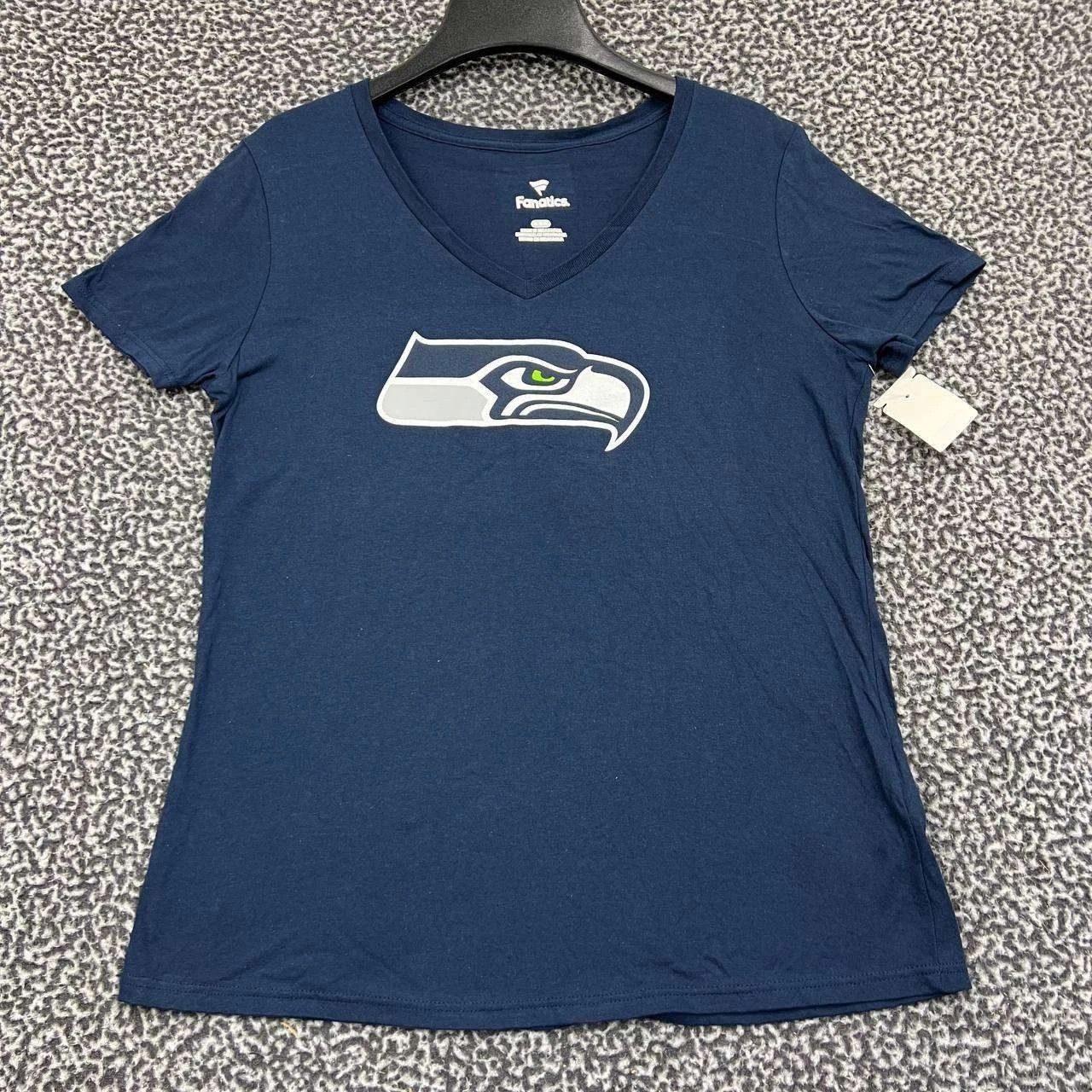 Other Seattle Seahawks Shirt Women Fanatics Short Sleeve V-Neck M Size M / US 6-8 / IT 42-44 - 1 Thumbnail