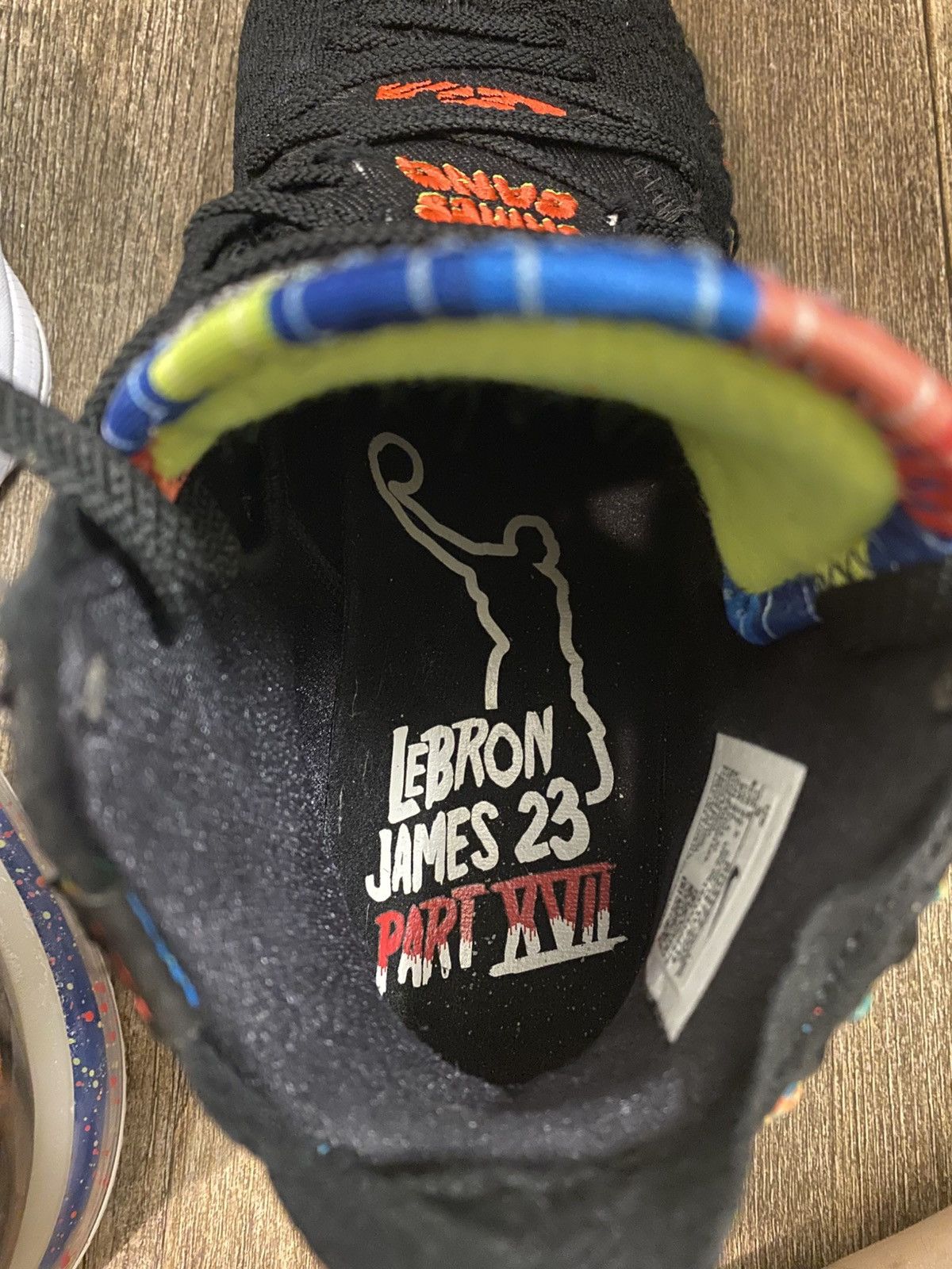 Nike Nike LeBron 17 Mens Size 9.0 “James Gang” Size US 9 / EU 42 - 6 Thumbnail