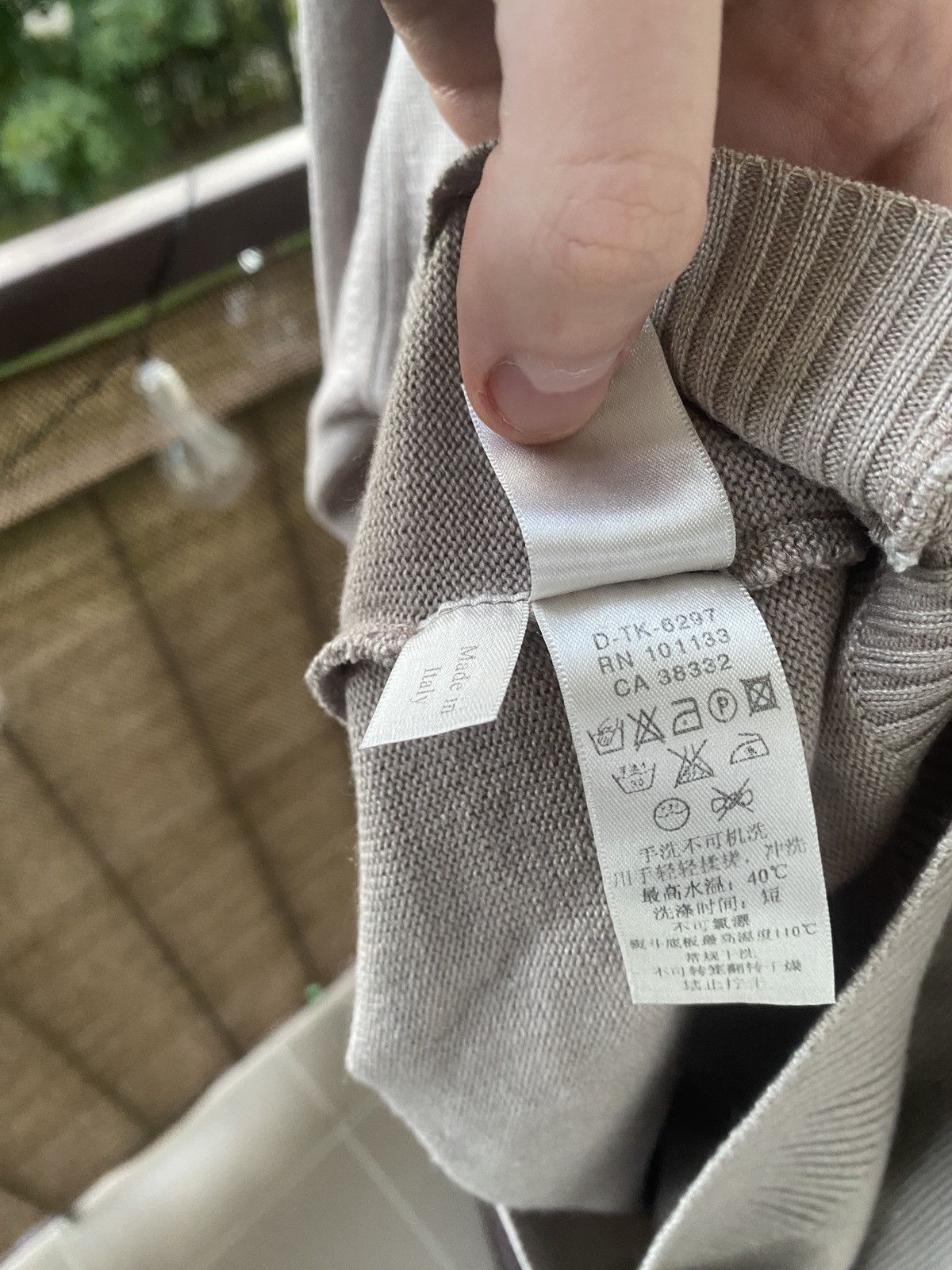 Ermenegildo Zegna Ermenegildo zegna luxury rare silk with cashmere knitwear Size US M / EU 48-50 / 2 - 5 Thumbnail