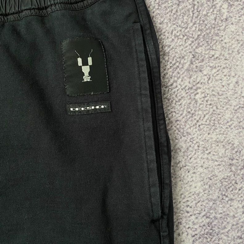 Rick Owens Rick Owens size XS patchwork embroidered slogan shorts Size 42" / US 20 - 4 Thumbnail