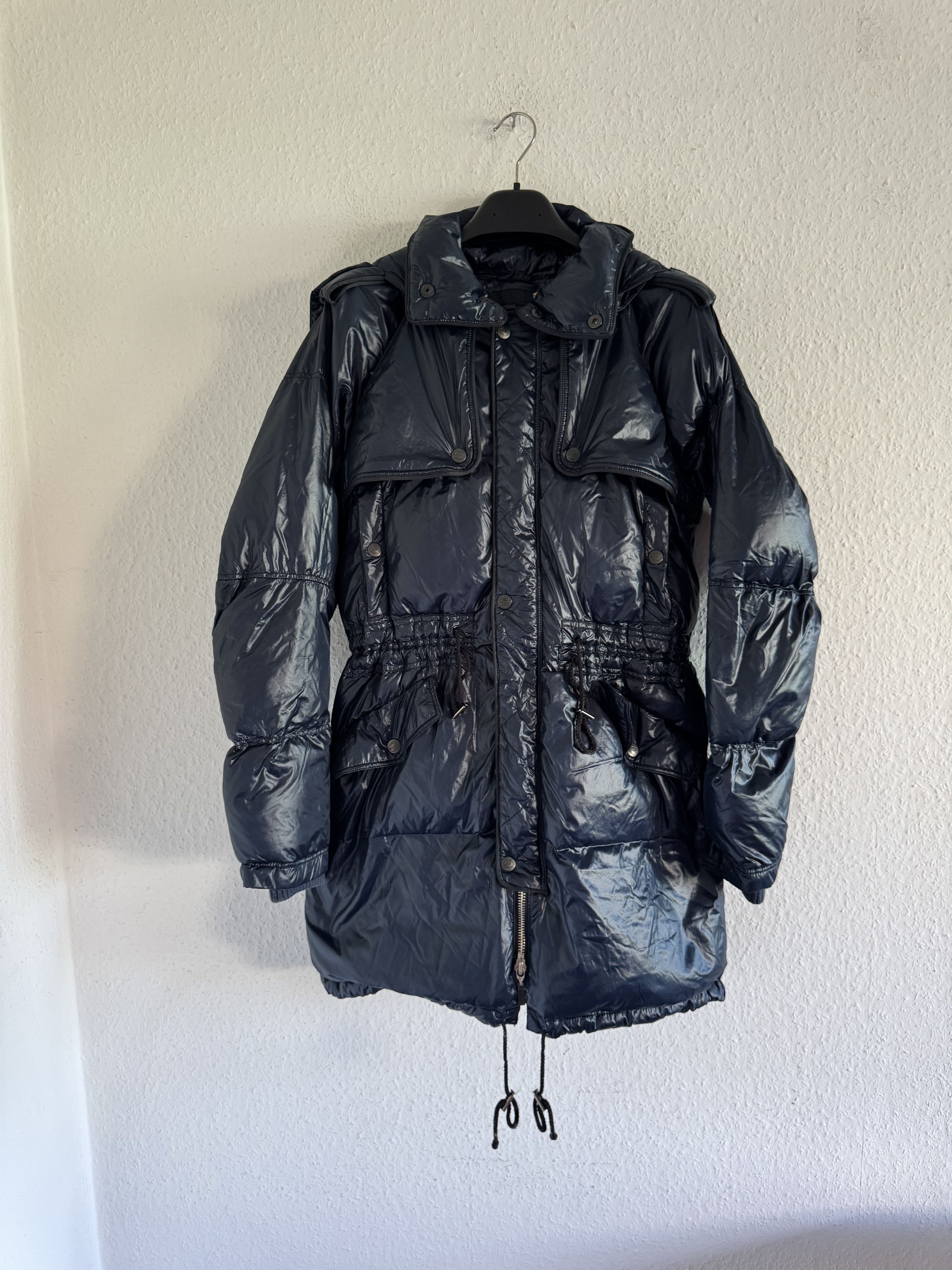 Just Cavalli Glossy Down Fur Trim Puffer Coat Size US M / EU 48-50 / 2 - 15 Thumbnail