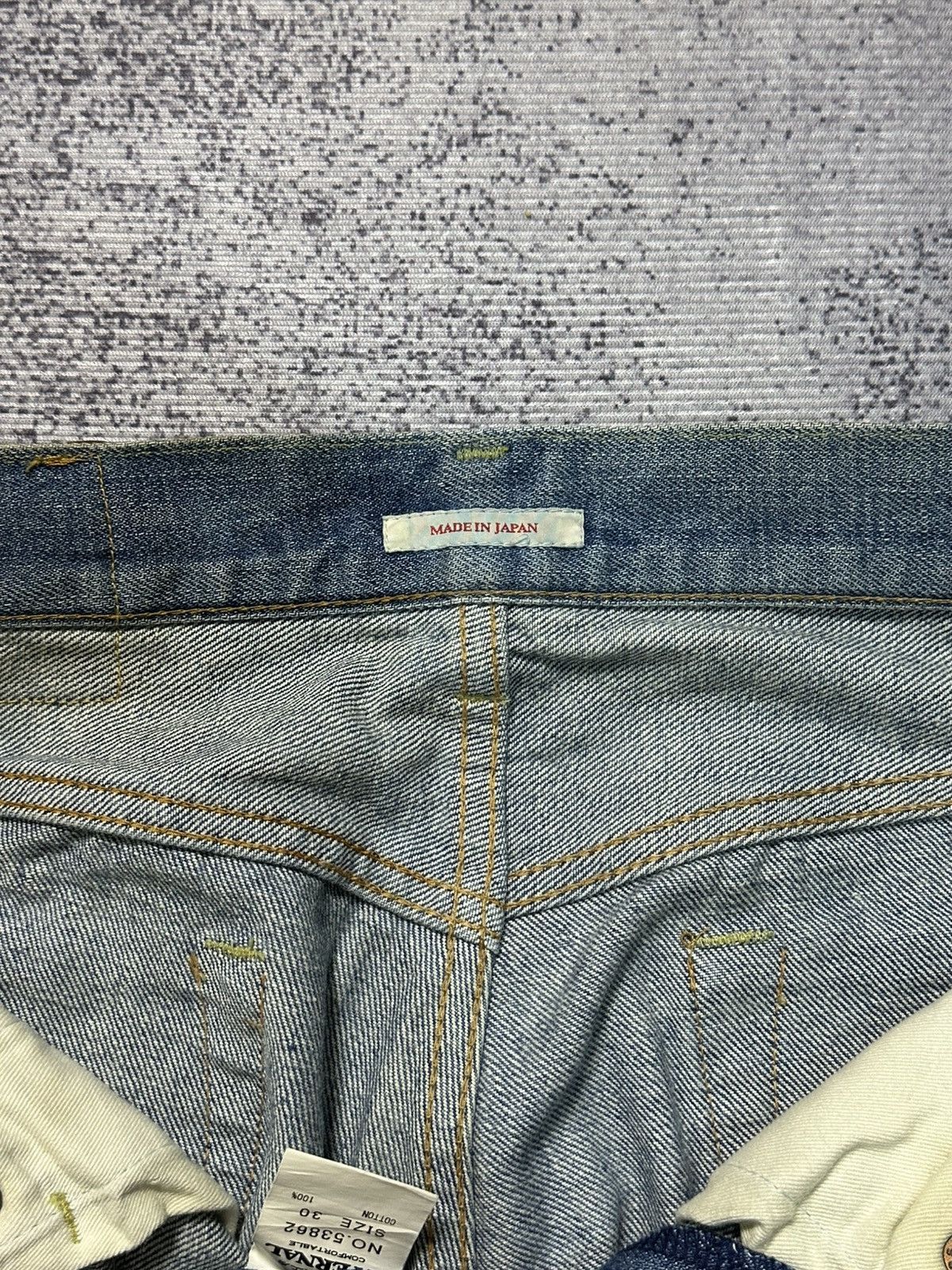 Sugar Cane Vintage Eternal Clawmark Faded Loose Baggy Jeans Size US 30 / EU 46 - 10 Thumbnail