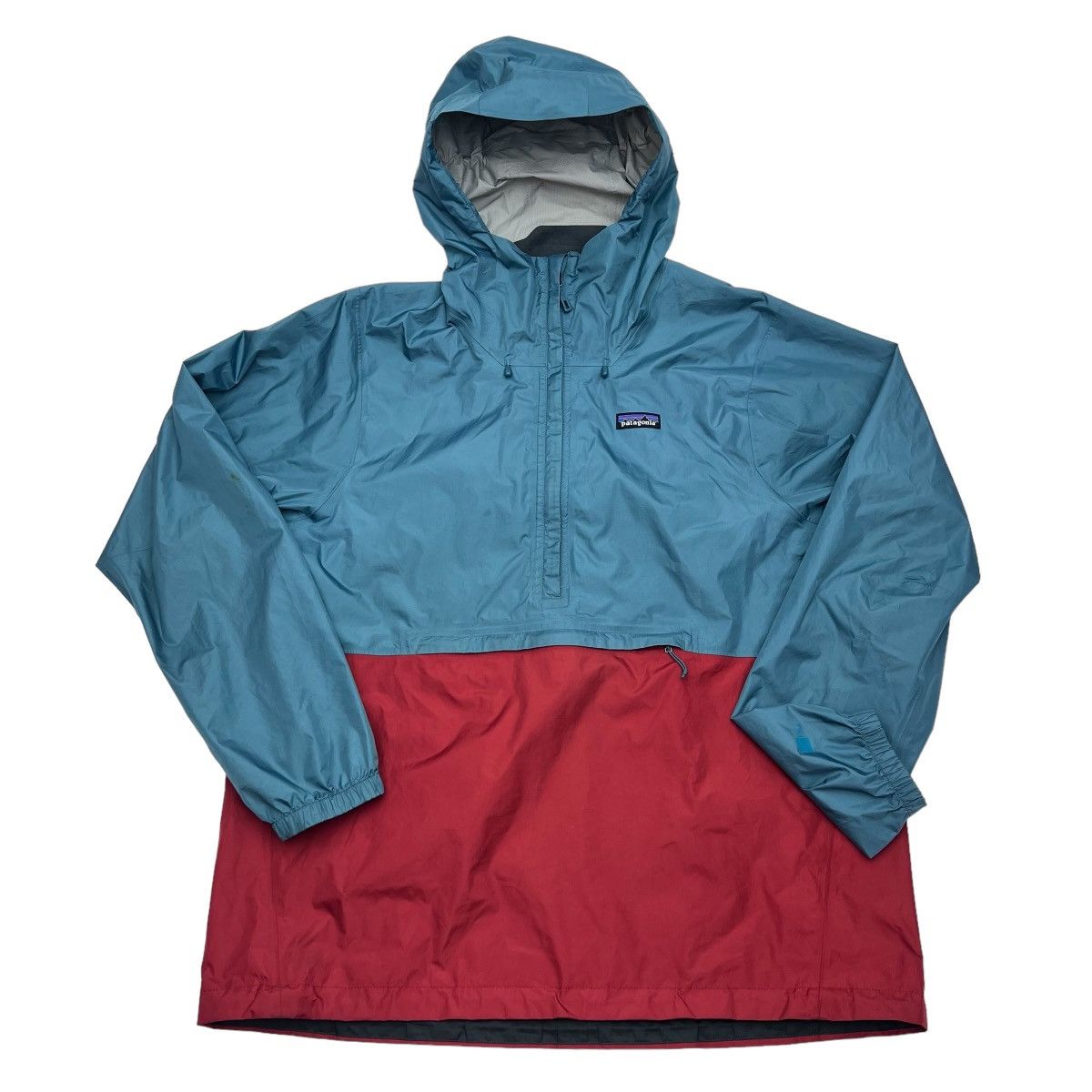 Patagonia torrentshell store pullover tasmanian teal