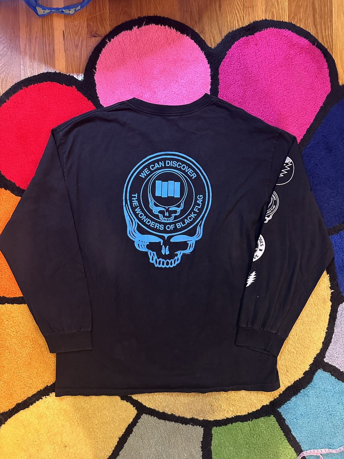 Grateful dead x black flag long sleeve. We can