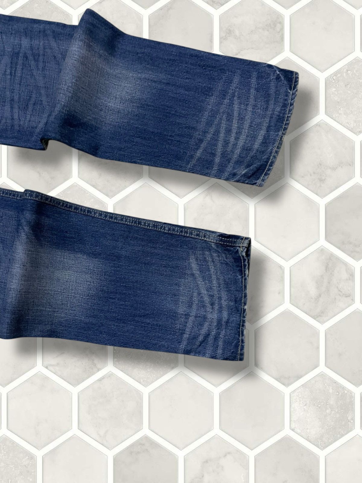 Hysteric Glamour Vintate Authentic Japan 90s Root Three Distressed Denim Size US 31 - 13 Thumbnail