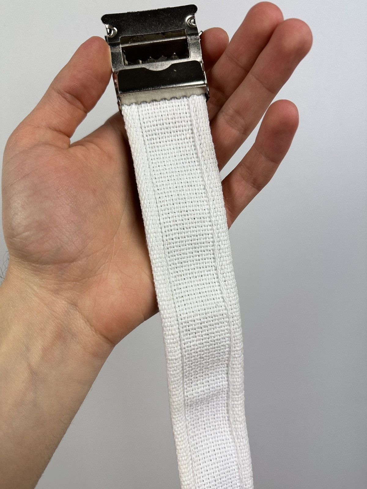 Lacoste × Vintage Vintage Y2K Lacoste Monogram Spell Logo Belt Size ONE SIZE - 6 Thumbnail