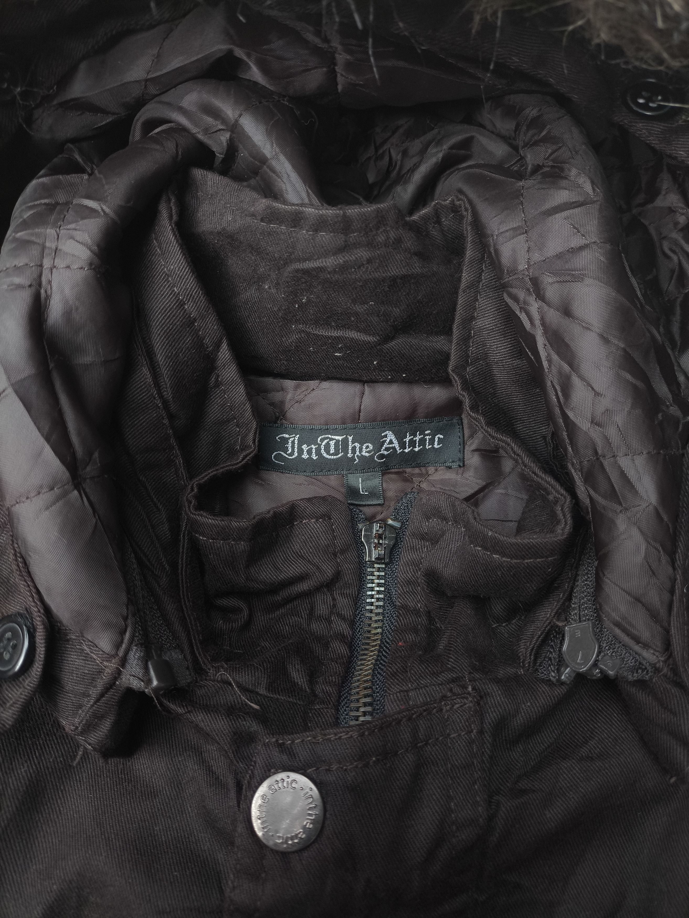 If Six Was Nine intheatic fur racoon utility jacket Size US L / EU 52-54 / 3 - 5 Thumbnail