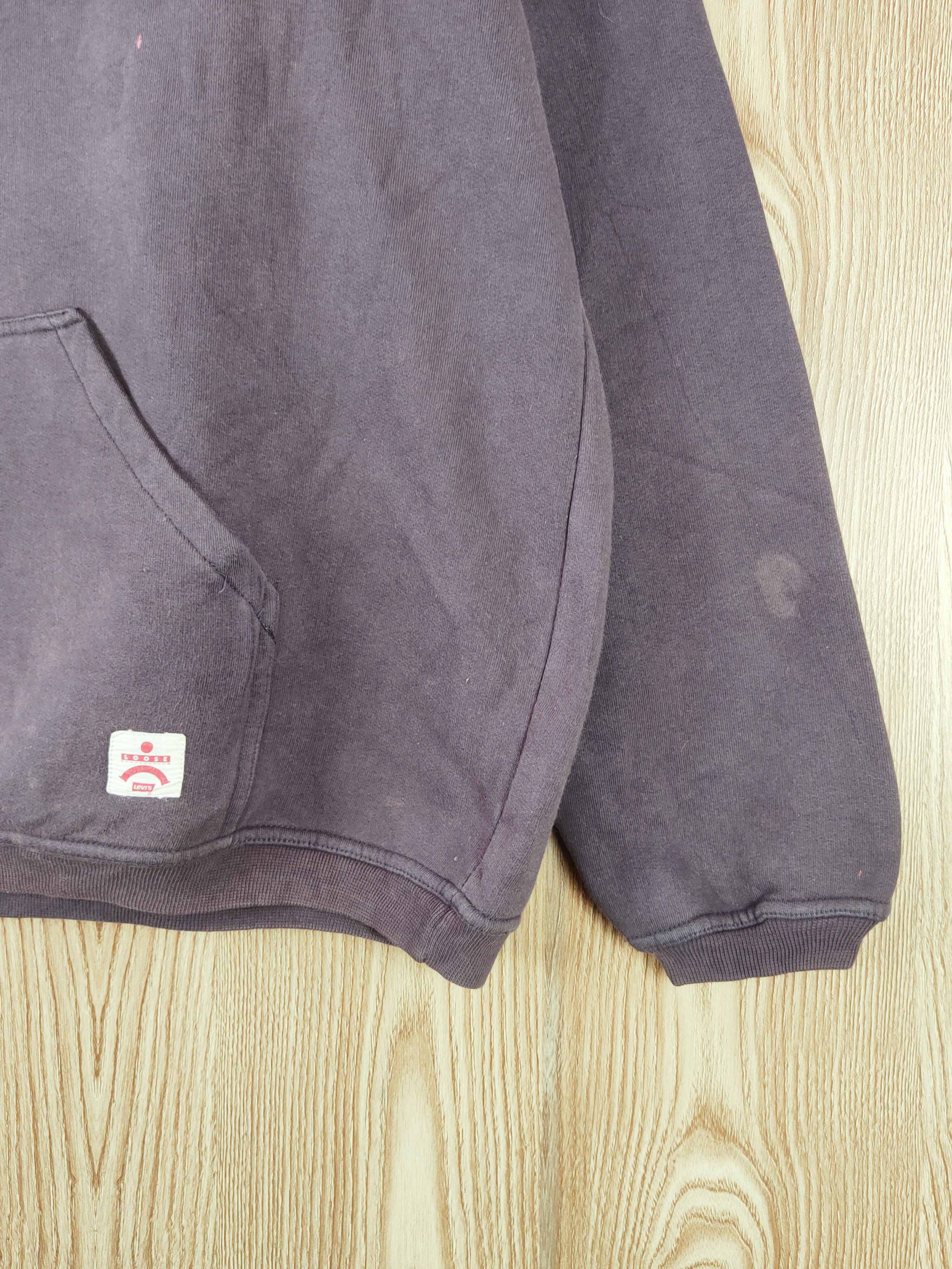 Levi's Levi's Dark Brown faded vintage Hoodie Sweatshirts #W808 Size US L / EU 52-54 / 3 - 7 Thumbnail