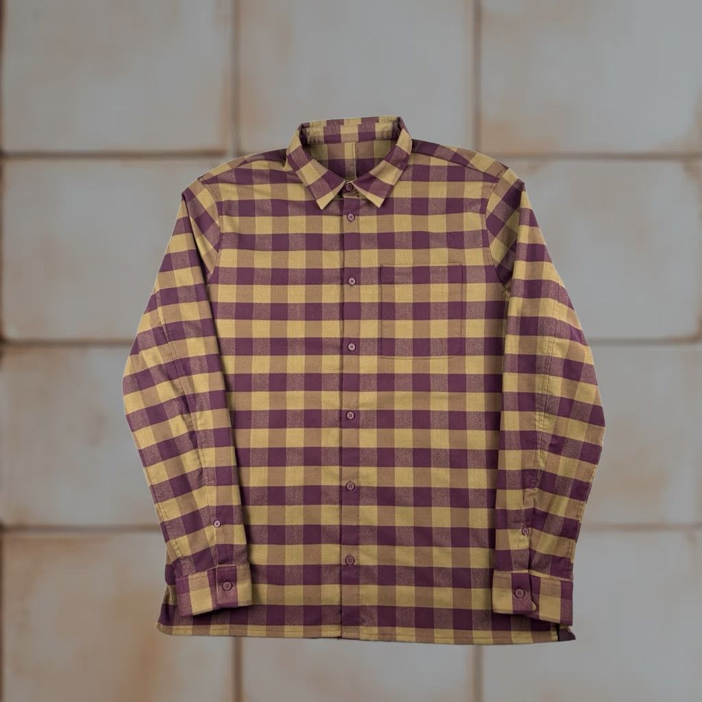 Lululemon Lululemon Shirt Mens XL Green Plaid Button-Up Long Sleeve Shirt # Commission Size US XL / EU 56 / 4 - 1 Thumbnail