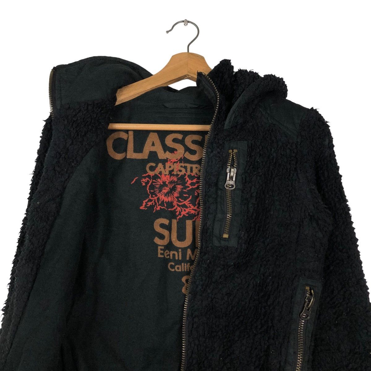 Hysteric Glamour Vintage Cropped Biker Jacket Shearling Classical Capistrano Size US M / EU 48-50 / 2 - 12 Thumbnail