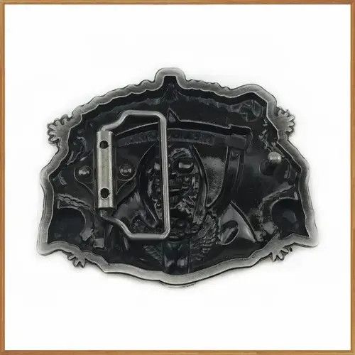 Other Blue Enameled GRIM REAPER Belt Buckle Size ONE SIZE - 3 Thumbnail
