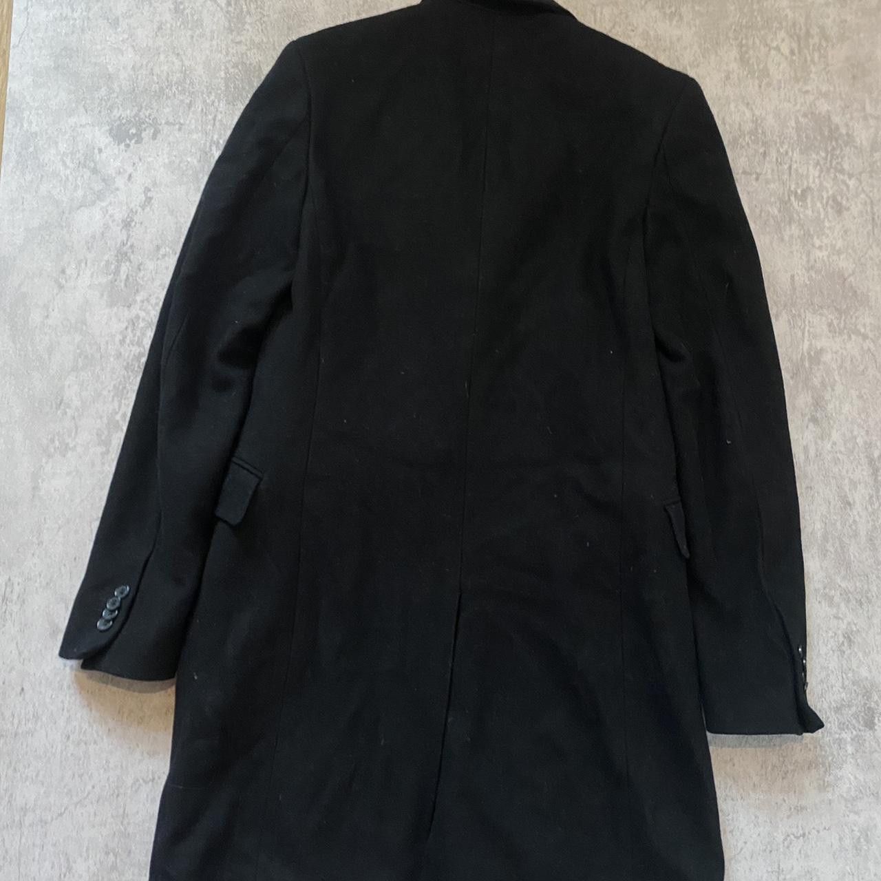 Asos Black ASOS wool blend coat #wintercoat Size US S / EU 44-46 / 1 - 3 Thumbnail