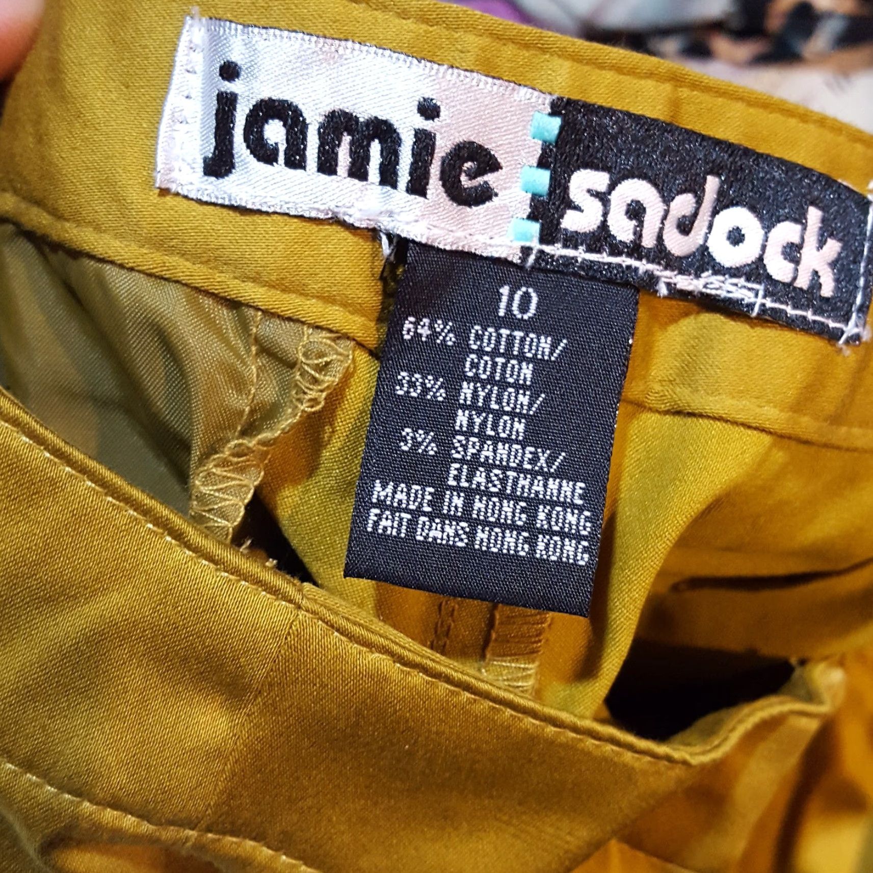 Vintage Y2K Amber Light Weight Capri Tapered Women's Size 10 Stretch Golf Athletic Pants Size 32" / US 10 / IT 46 - 7 Thumbnail