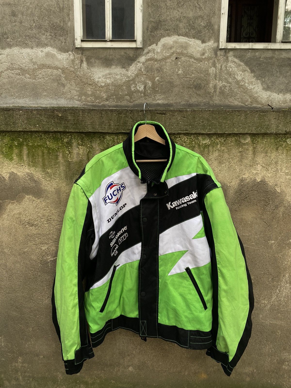 Formula 1 Kawasaki Embroidered Logo Racing Light Jacket Size US XXL / EU 58 / 5 - 2 Thumbnail